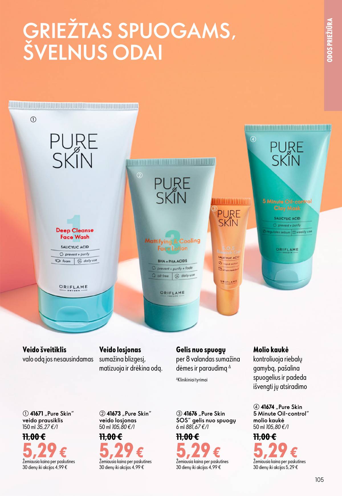 Oriflame - Oriflame akcijų katalogas 105 puslapis