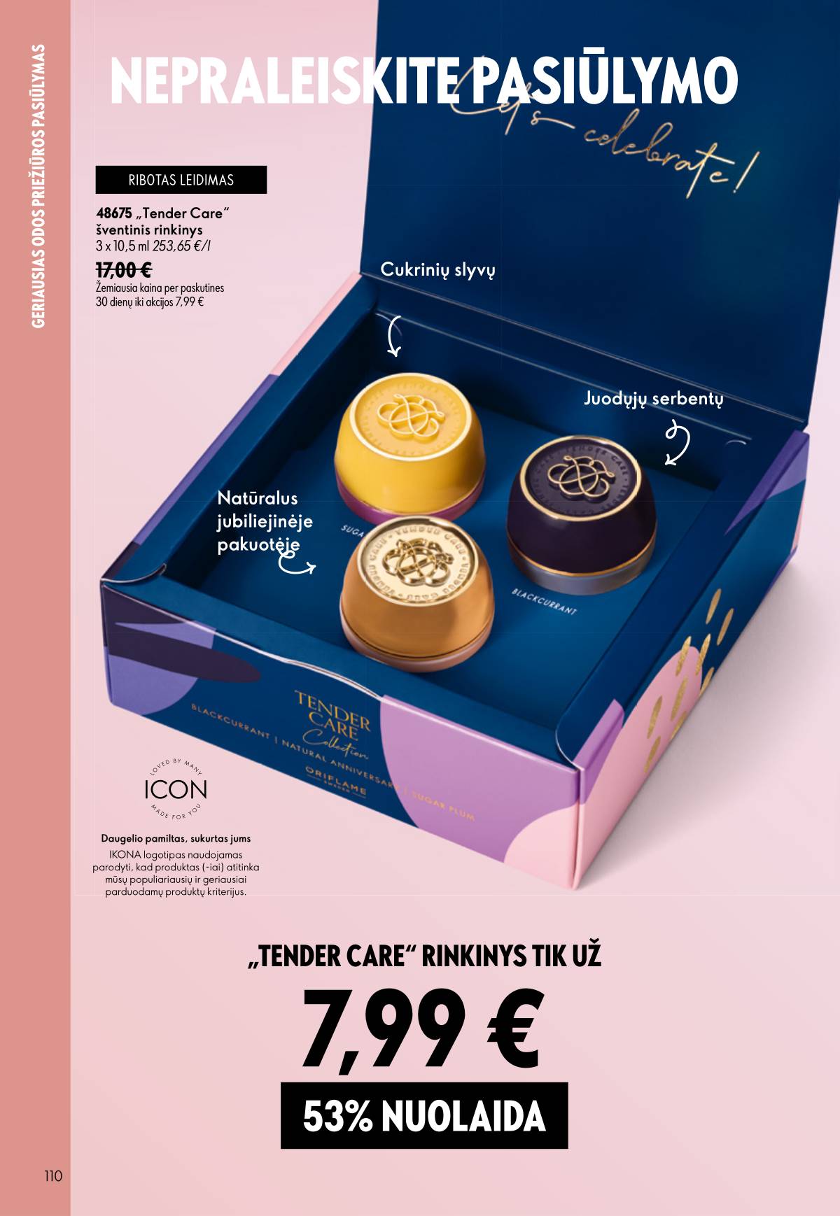 Oriflame - Oriflame akcijų katalogas 110 puslapis