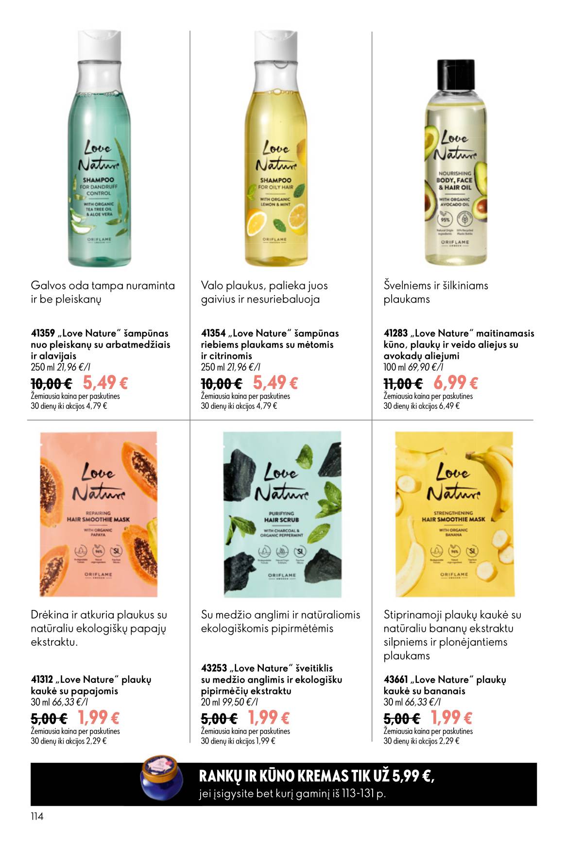 Oriflame - Oriflame akcijų katalogas 114 puslapis