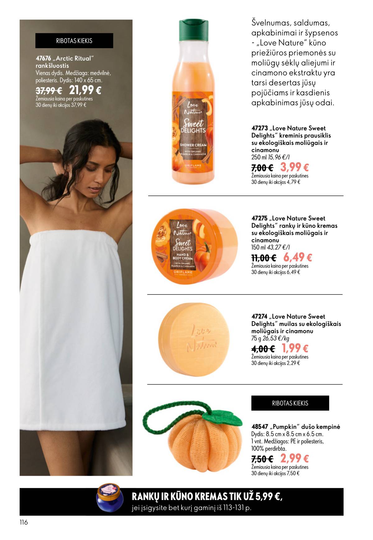 Oriflame - Oriflame akcijų katalogas 116 puslapis