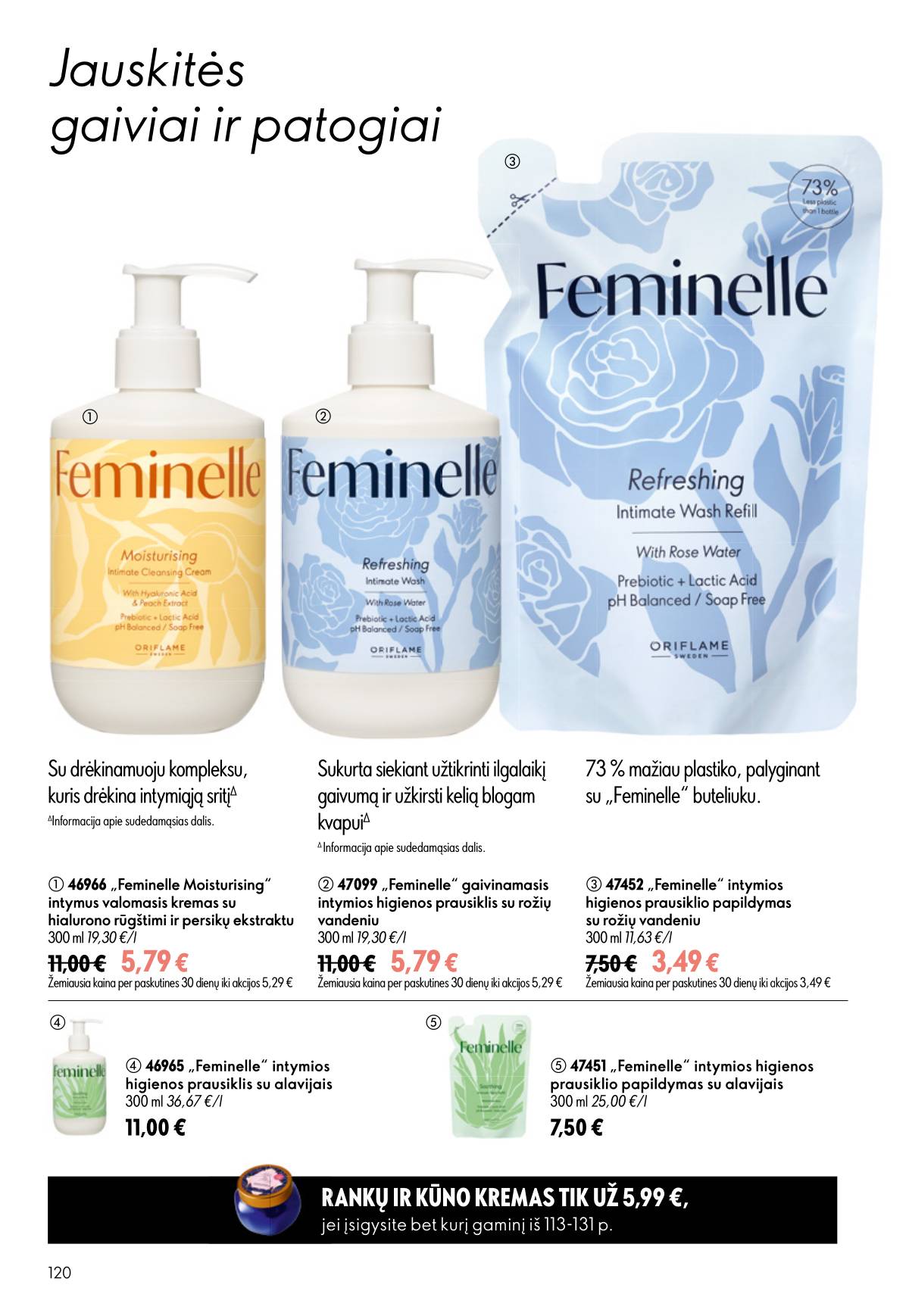 Oriflame - Oriflame akcijų katalogas 120 puslapis