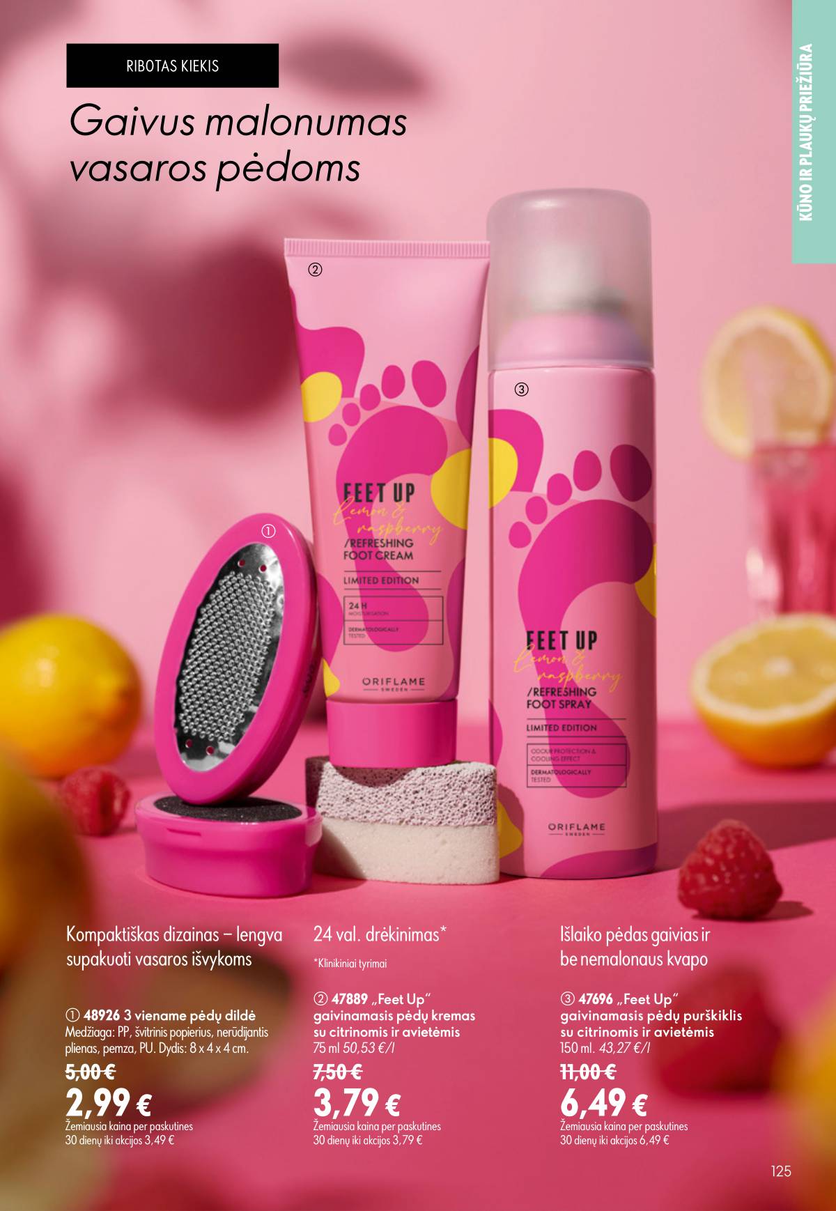 Oriflame - Oriflame akcijų katalogas 125 puslapis