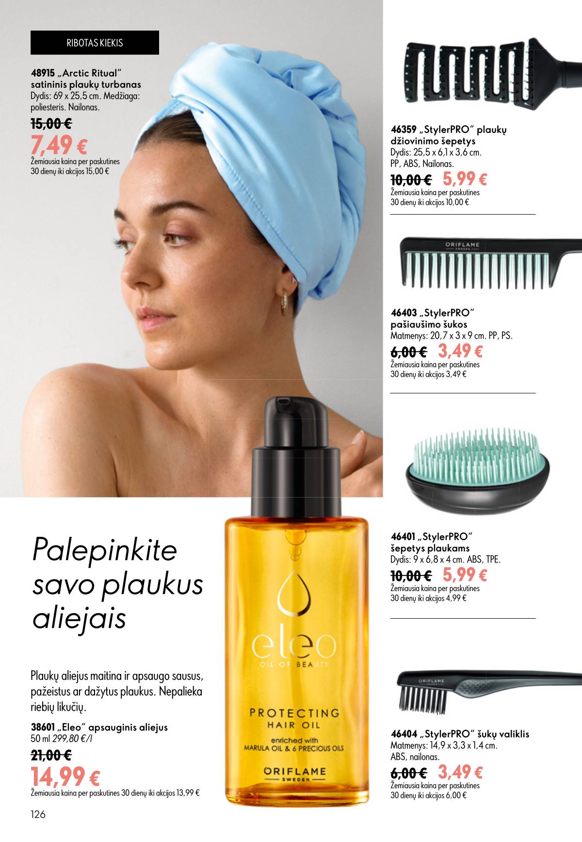 Oriflame - Oriflame akcijų katalogas 126 puslapis