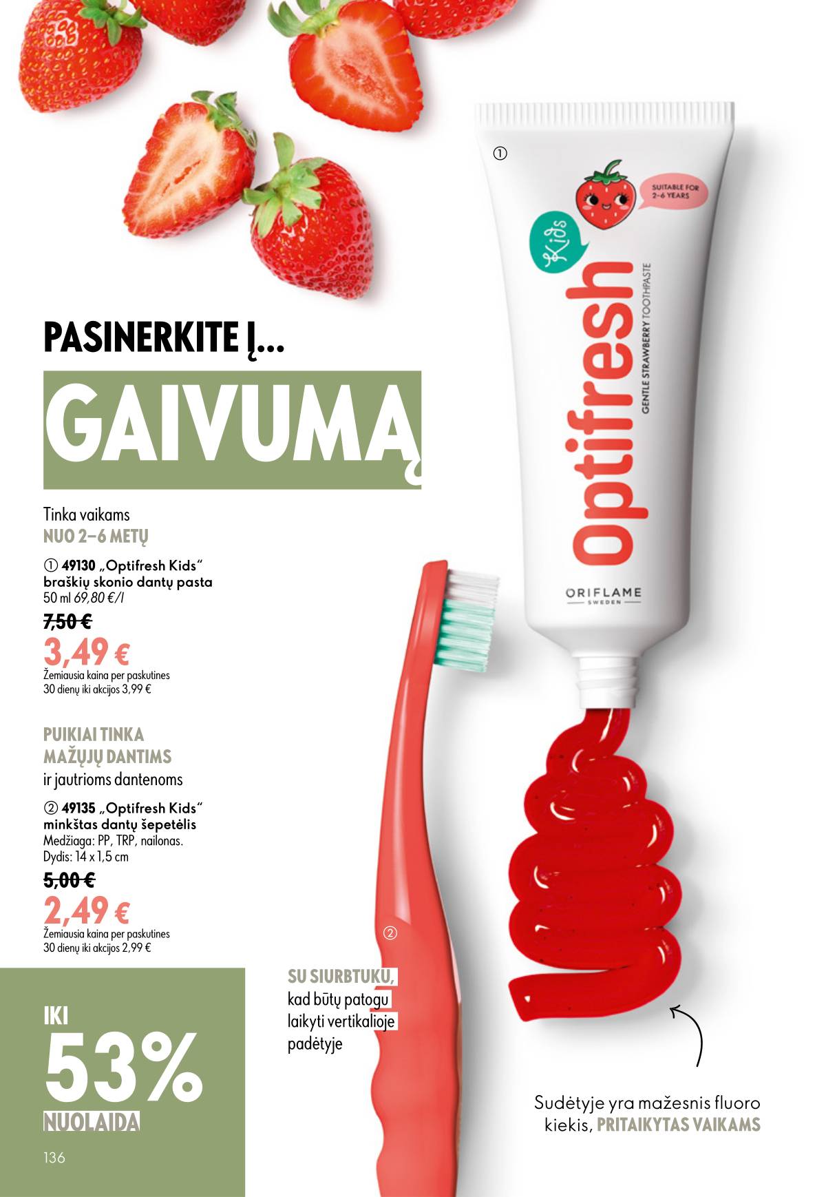 Oriflame - Oriflame akcijų katalogas 136 puslapis