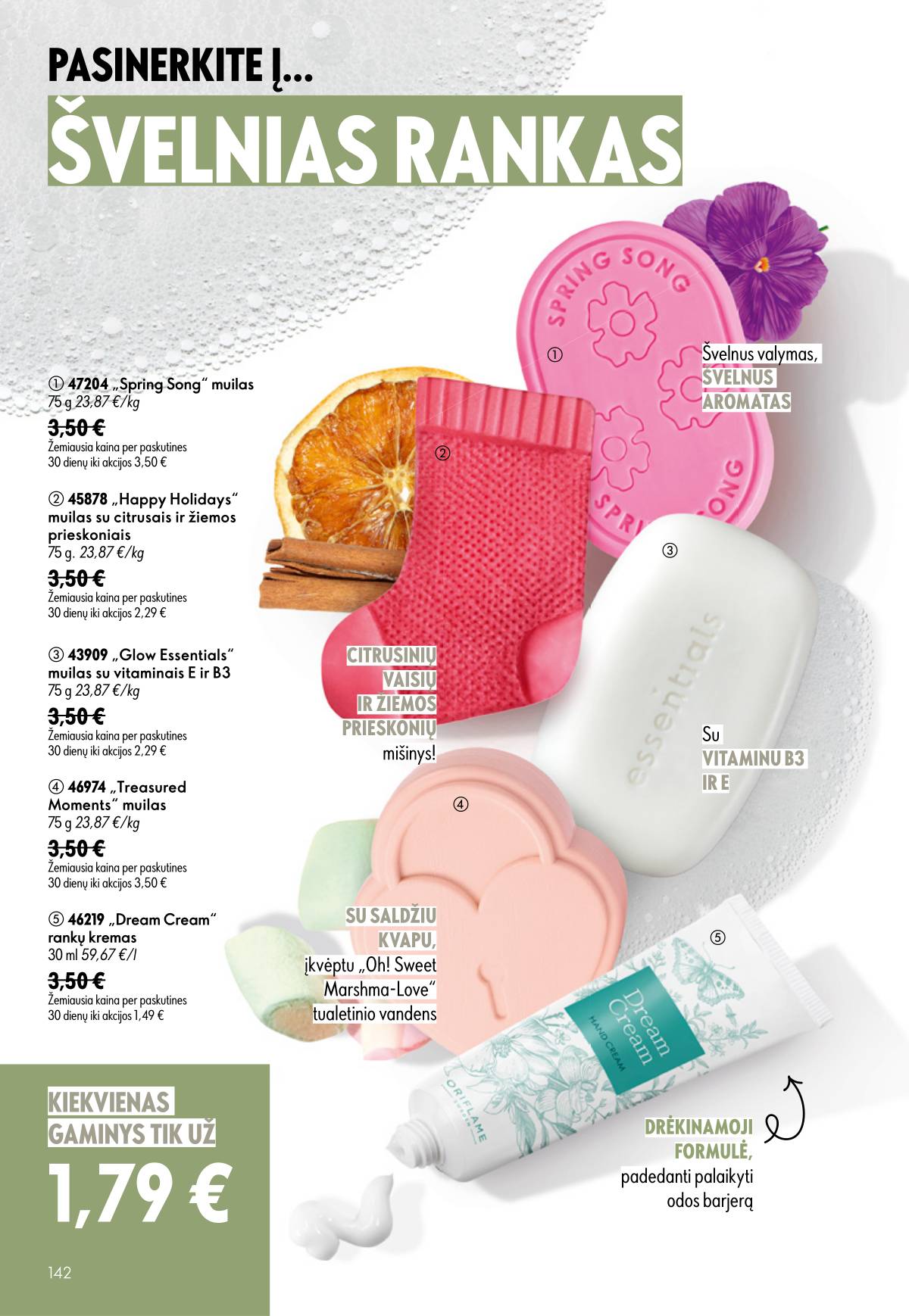 Oriflame - Oriflame akcijų katalogas 142 puslapis