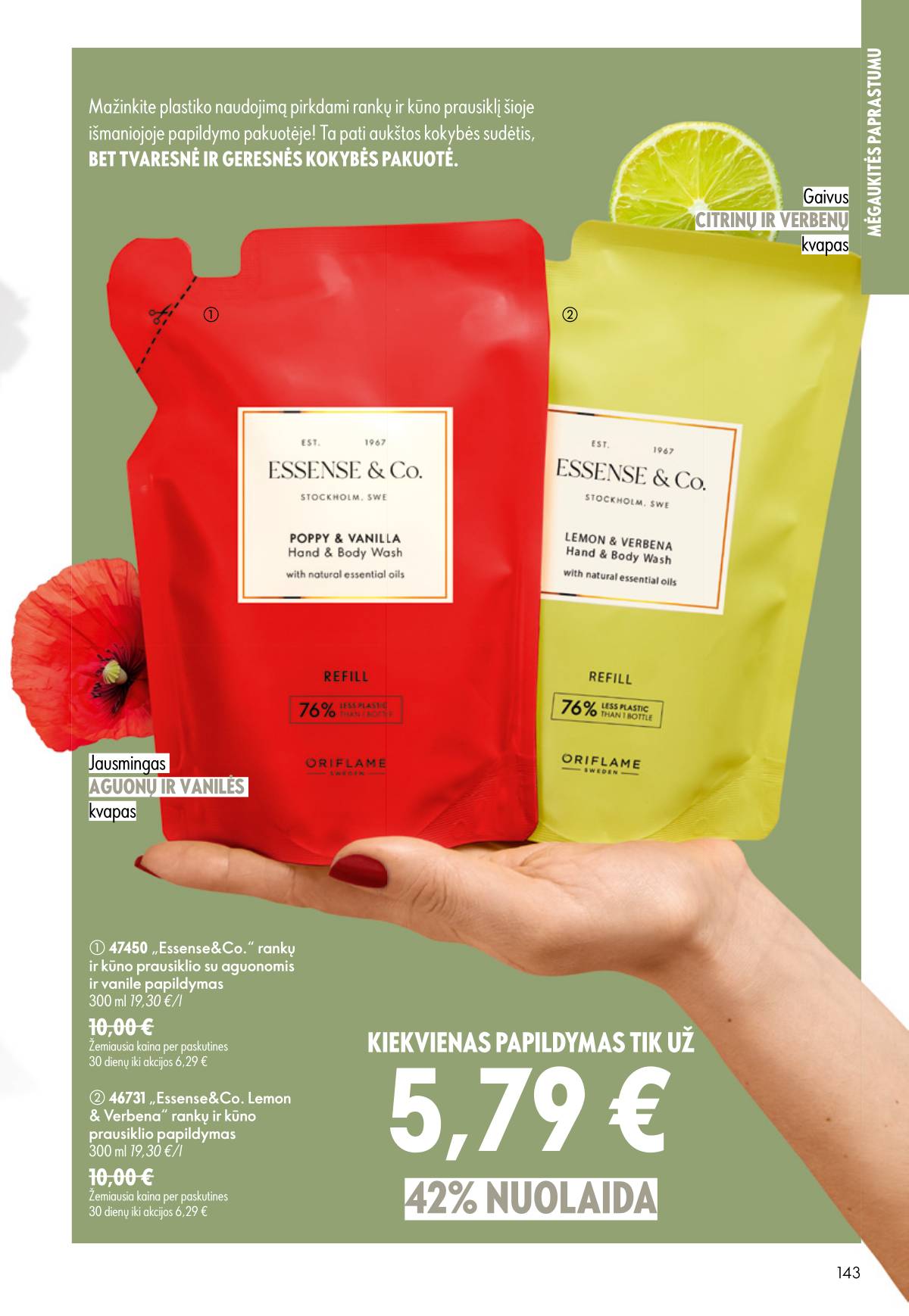 Oriflame - Oriflame akcijų katalogas 143 puslapis