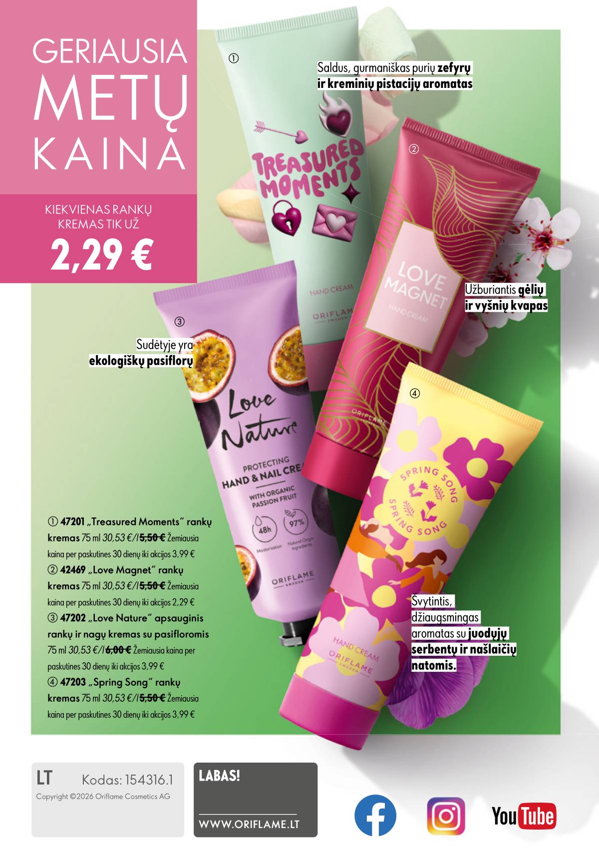 Oriflame - Oriflame akcijų katalogas 148 puslapis