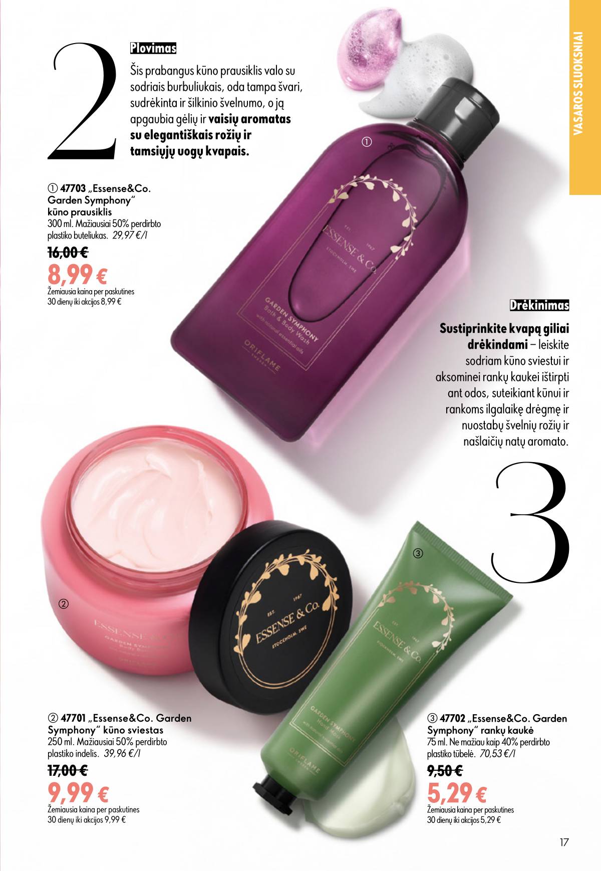 Oriflame - Oriflame akcijų katalogas 17 puslapis