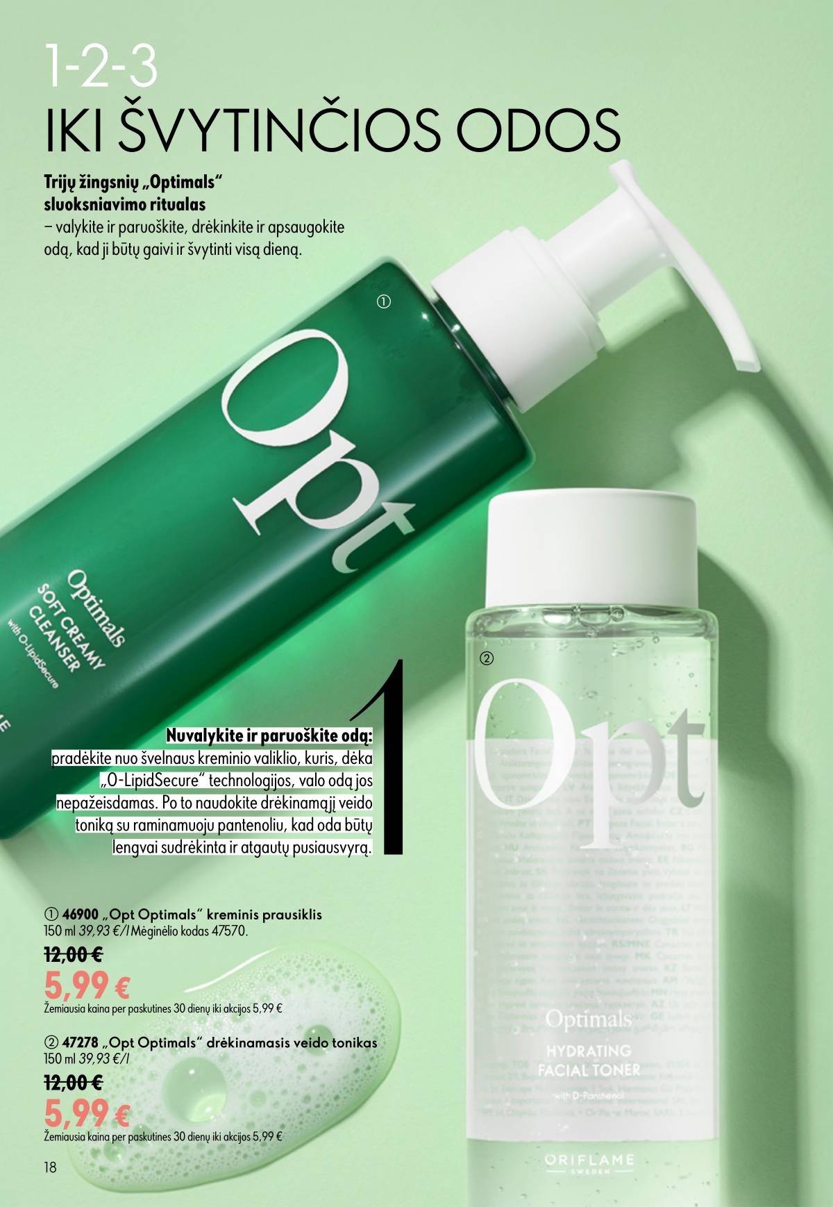 Oriflame - Oriflame akcijų katalogas 18 puslapis