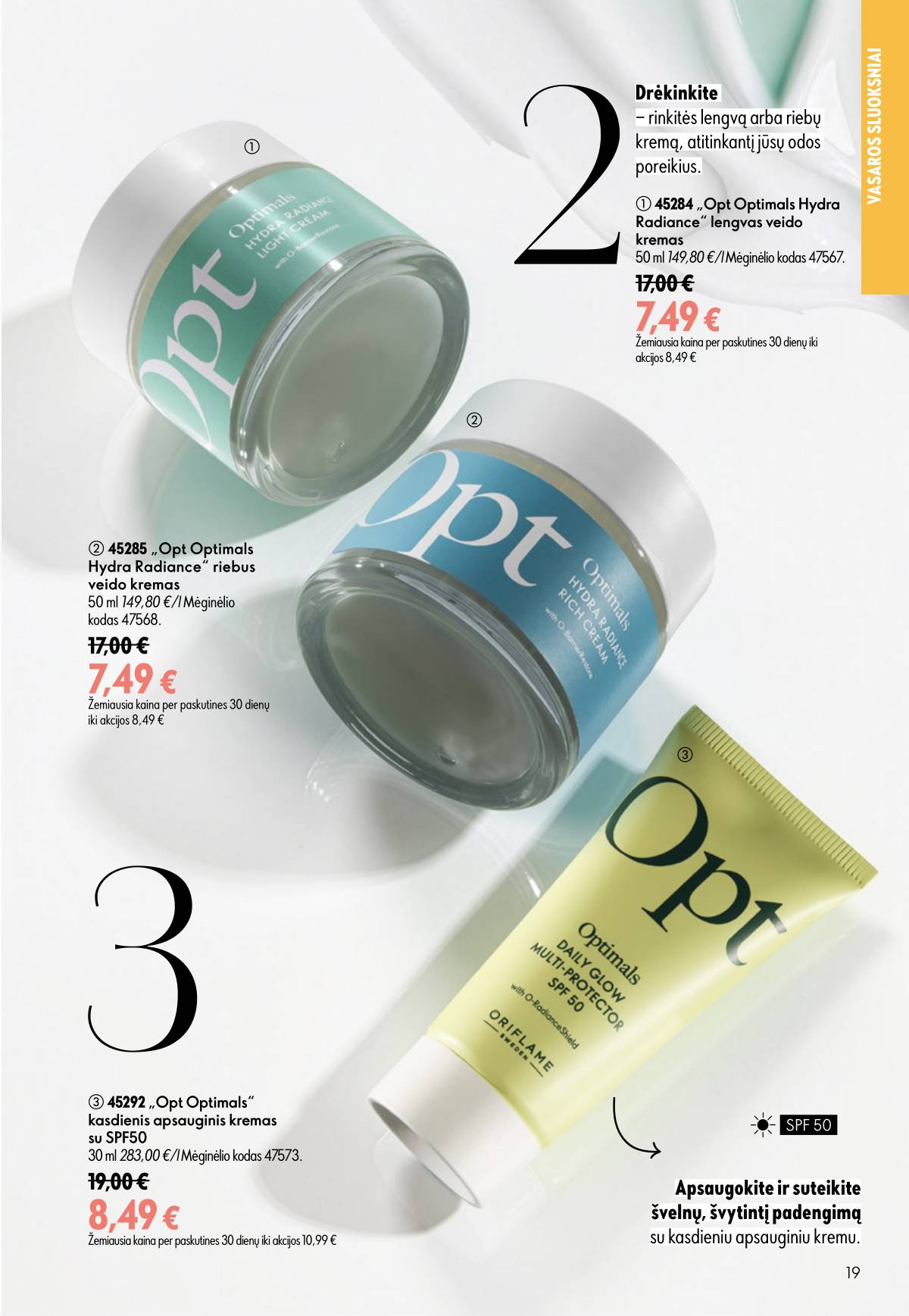 Oriflame - Oriflame akcijų katalogas 19 puslapis