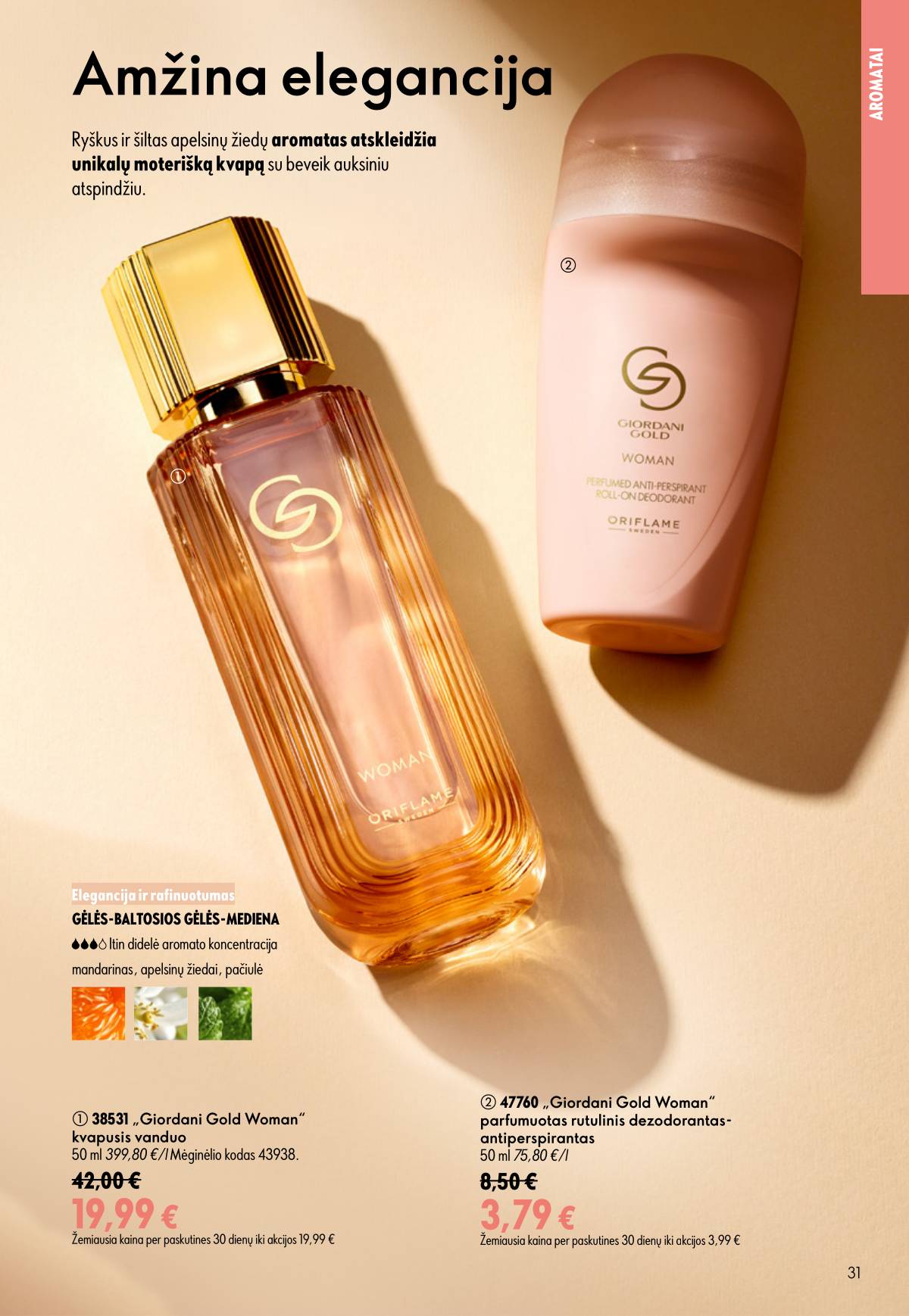 Oriflame - Oriflame akcijų katalogas 31 puslapis