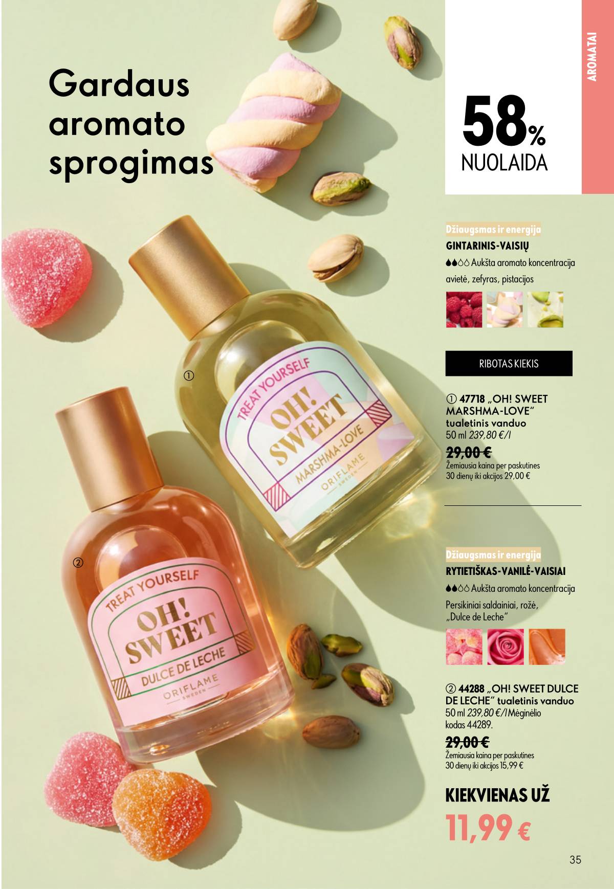 Oriflame - Oriflame akcijų katalogas 35 puslapis