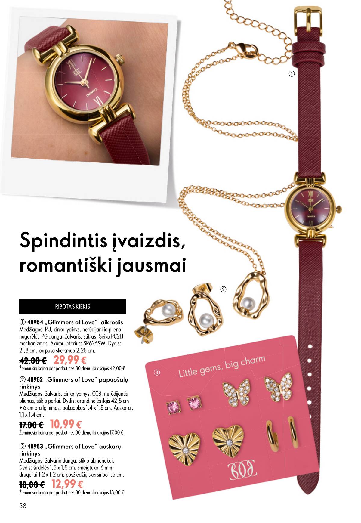 Oriflame - Oriflame akcijų katalogas 38 puslapis