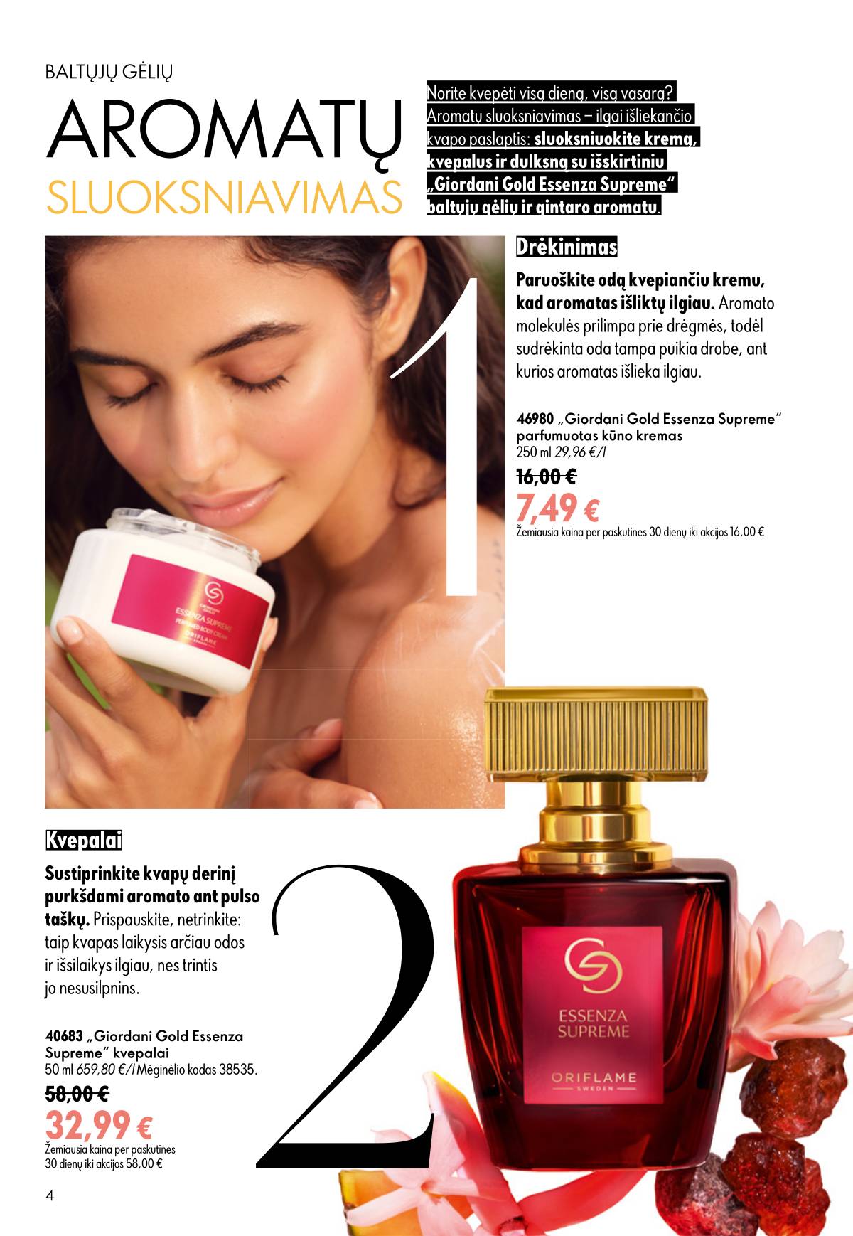 Oriflame - Oriflame akcijų katalogas 4 puslapis
