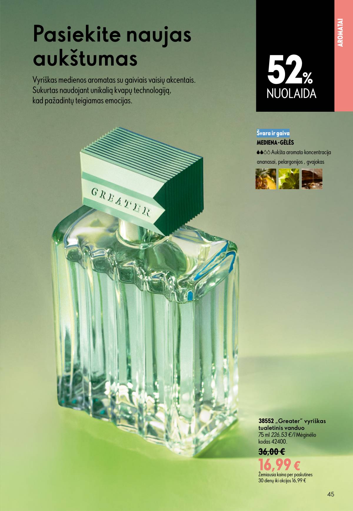 Oriflame - Oriflame akcijų katalogas 45 puslapis