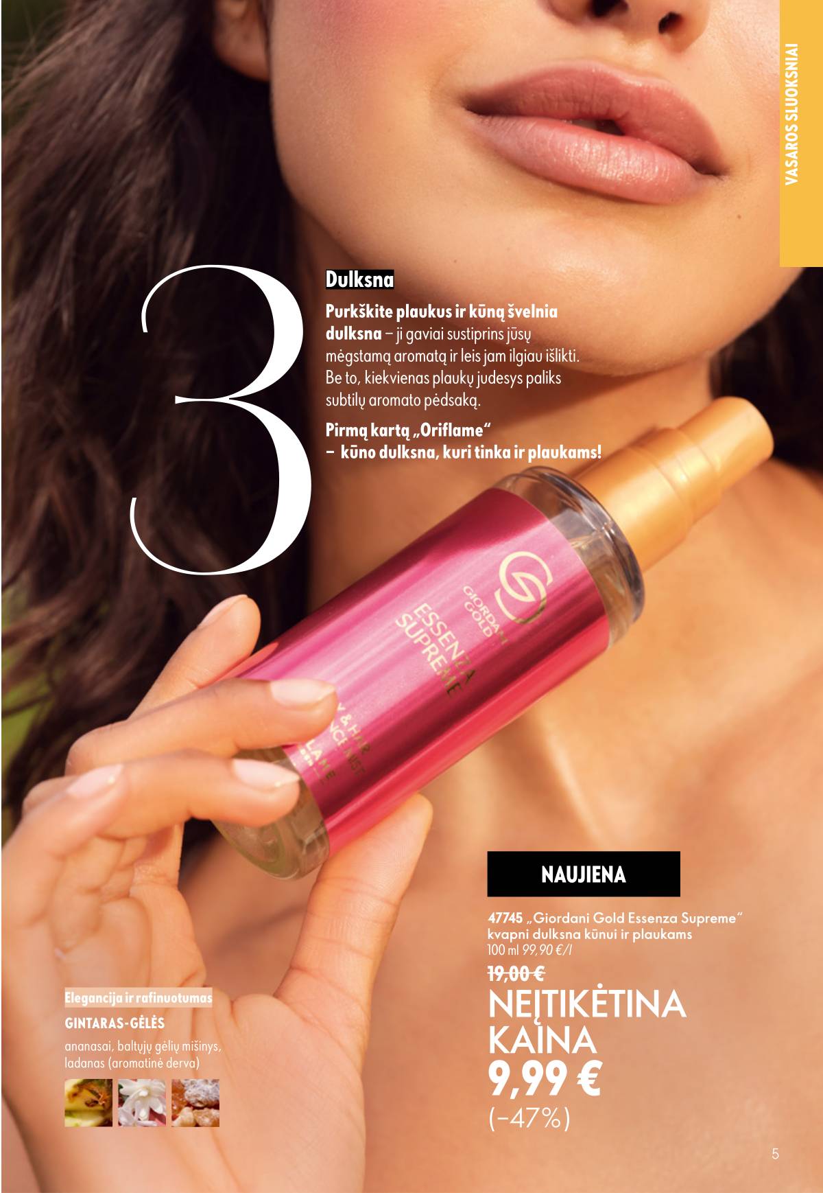 Oriflame - Oriflame akcijų katalogas 5 puslapis