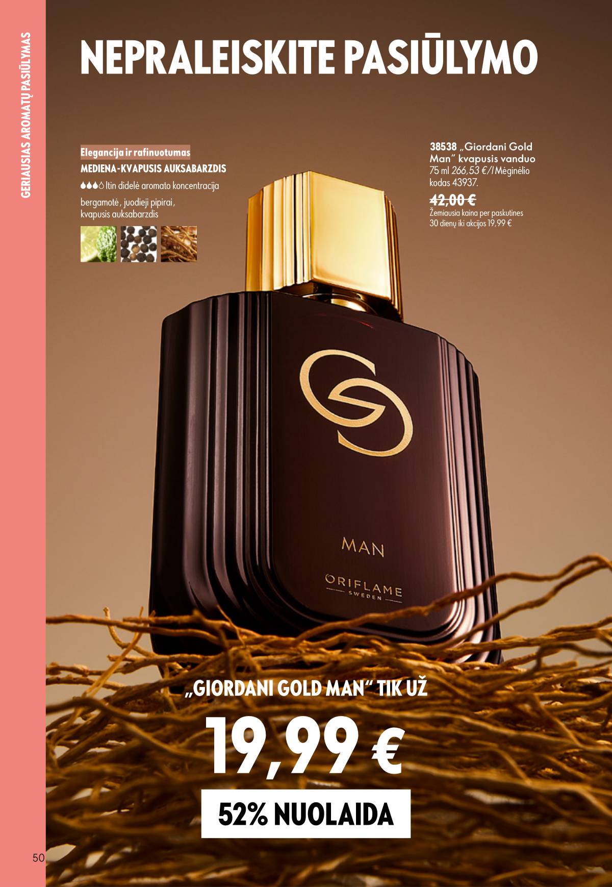 Oriflame - Oriflame akcijų katalogas 50 puslapis