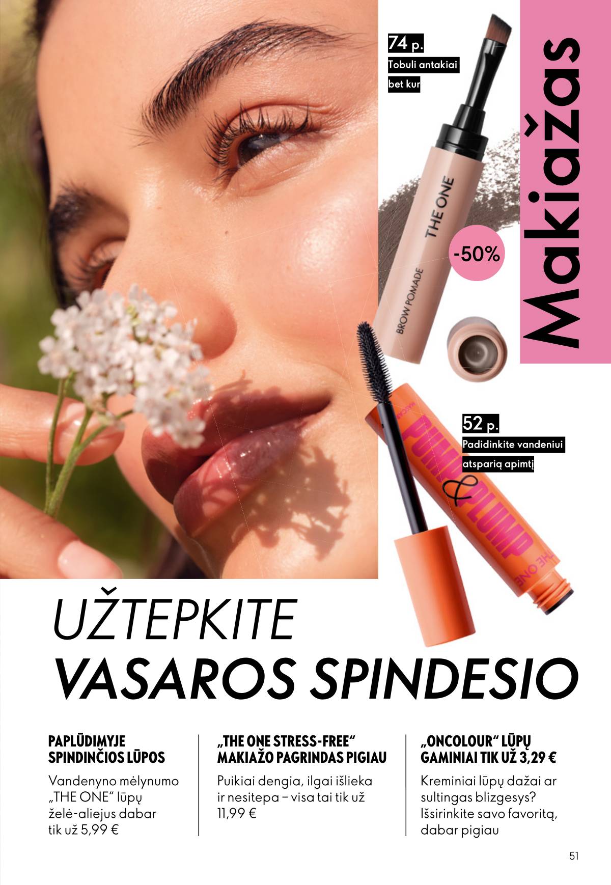 Oriflame - Oriflame akcijų katalogas 51 puslapis