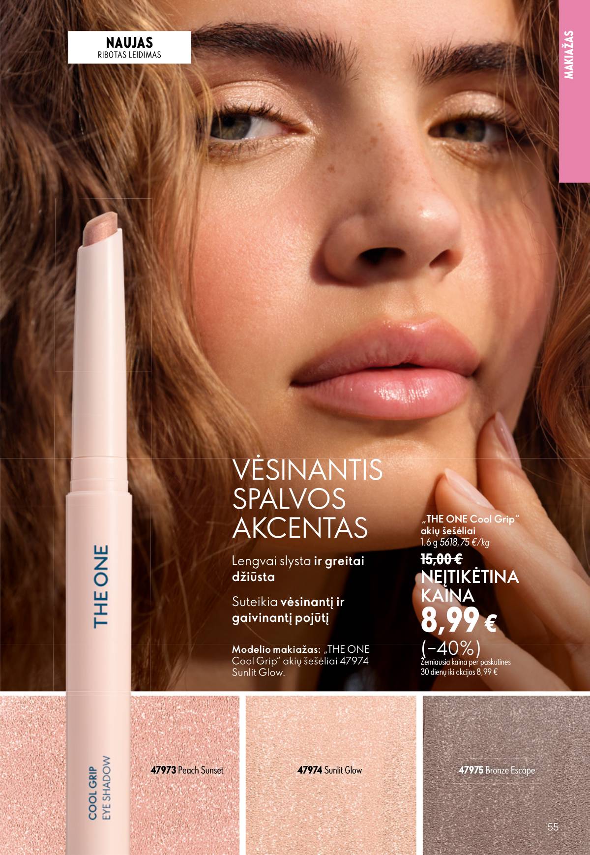 Oriflame - Oriflame akcijų katalogas 55 puslapis