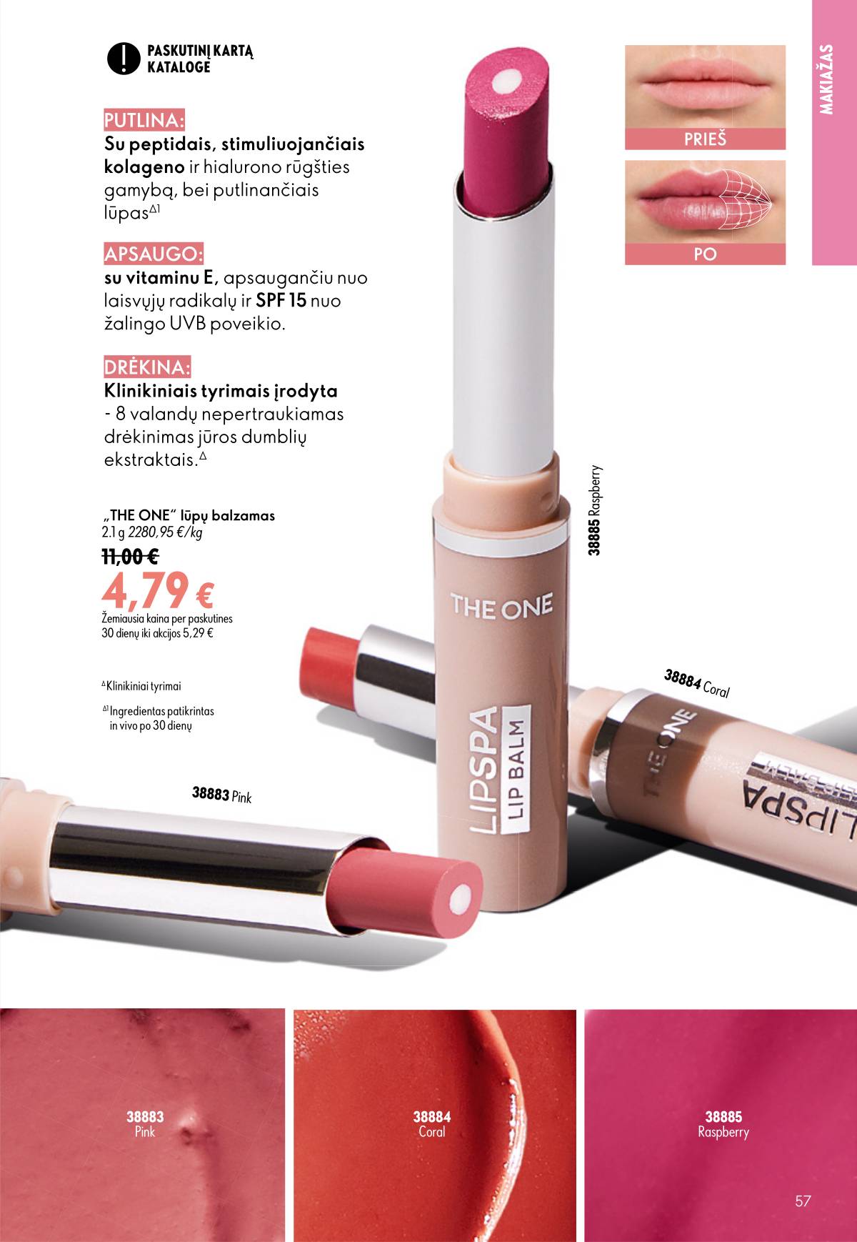 Oriflame - Oriflame akcijų katalogas 57 puslapis