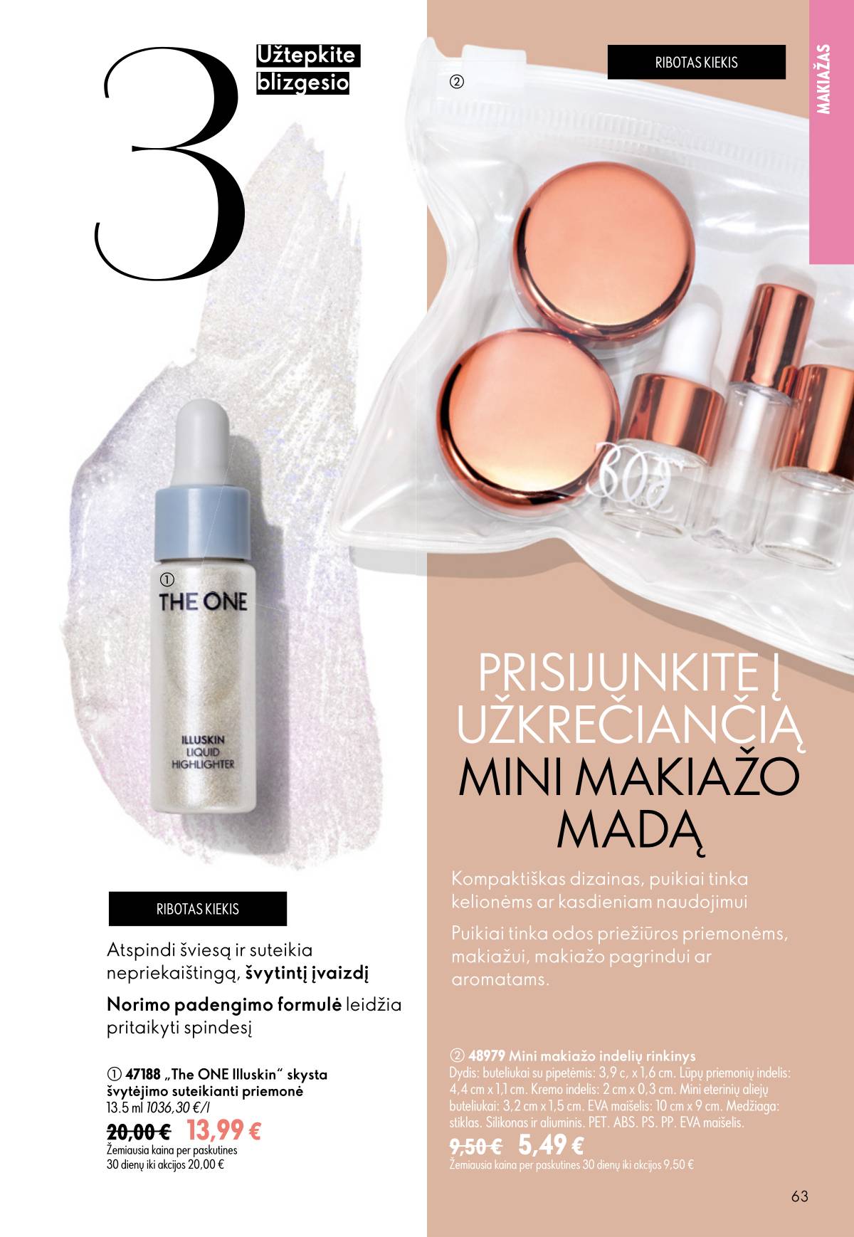 Oriflame - Oriflame akcijų katalogas 63 puslapis