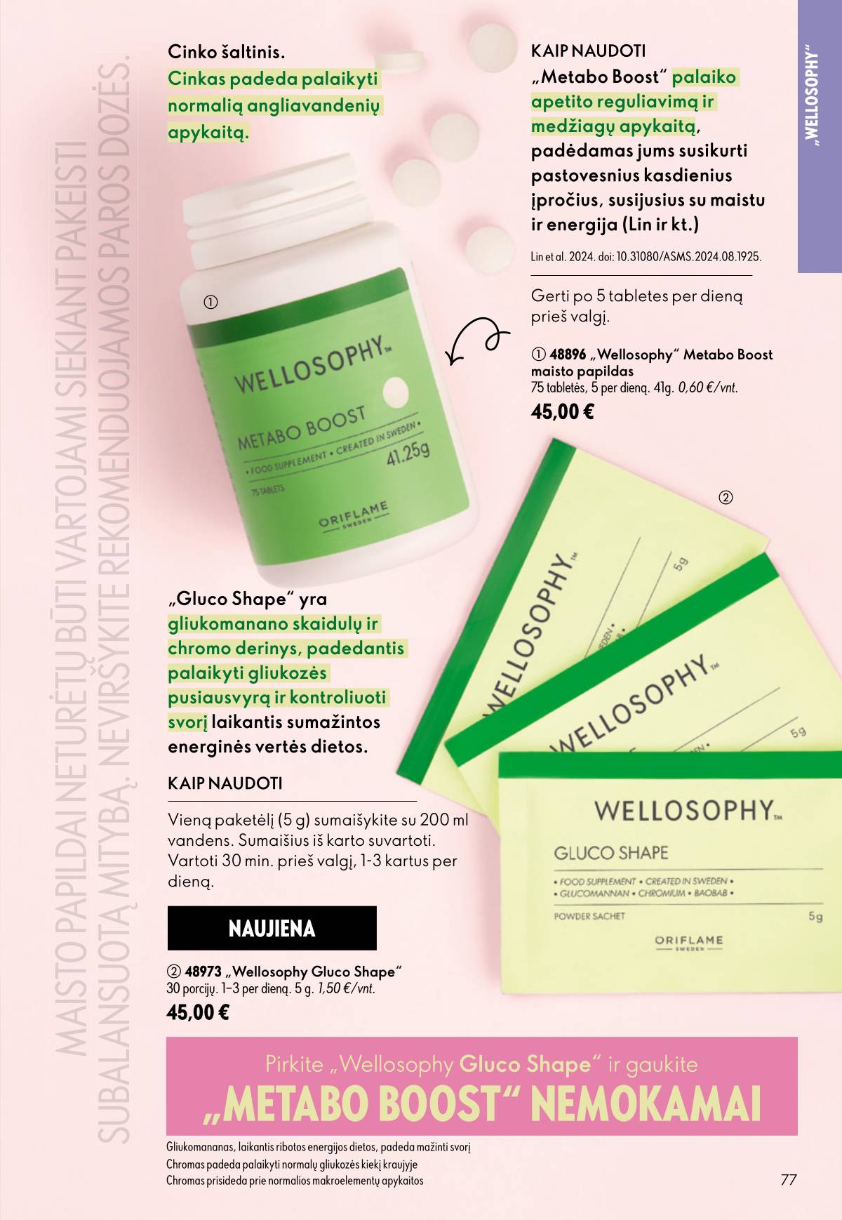 Oriflame - Oriflame akcijų katalogas 77 puslapis
