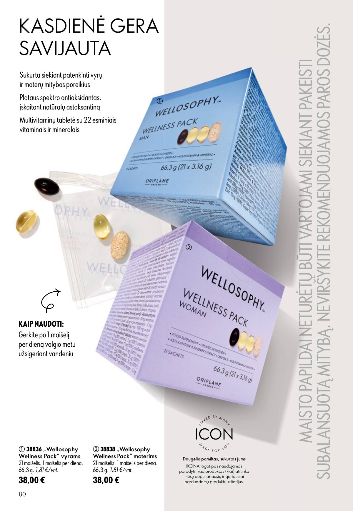 Oriflame - Oriflame akcijų katalogas 80 puslapis