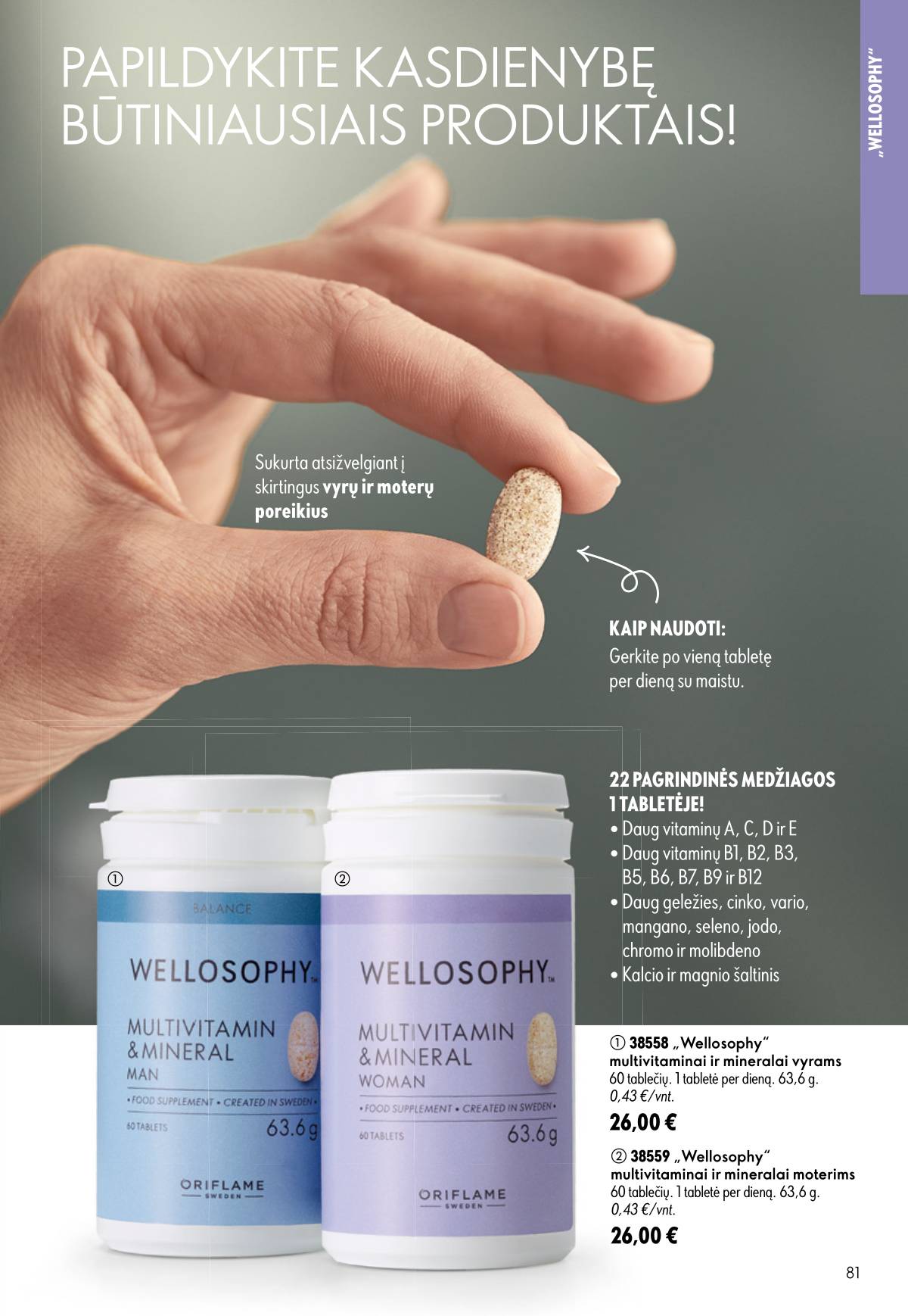 Oriflame - Oriflame akcijų katalogas 81 puslapis