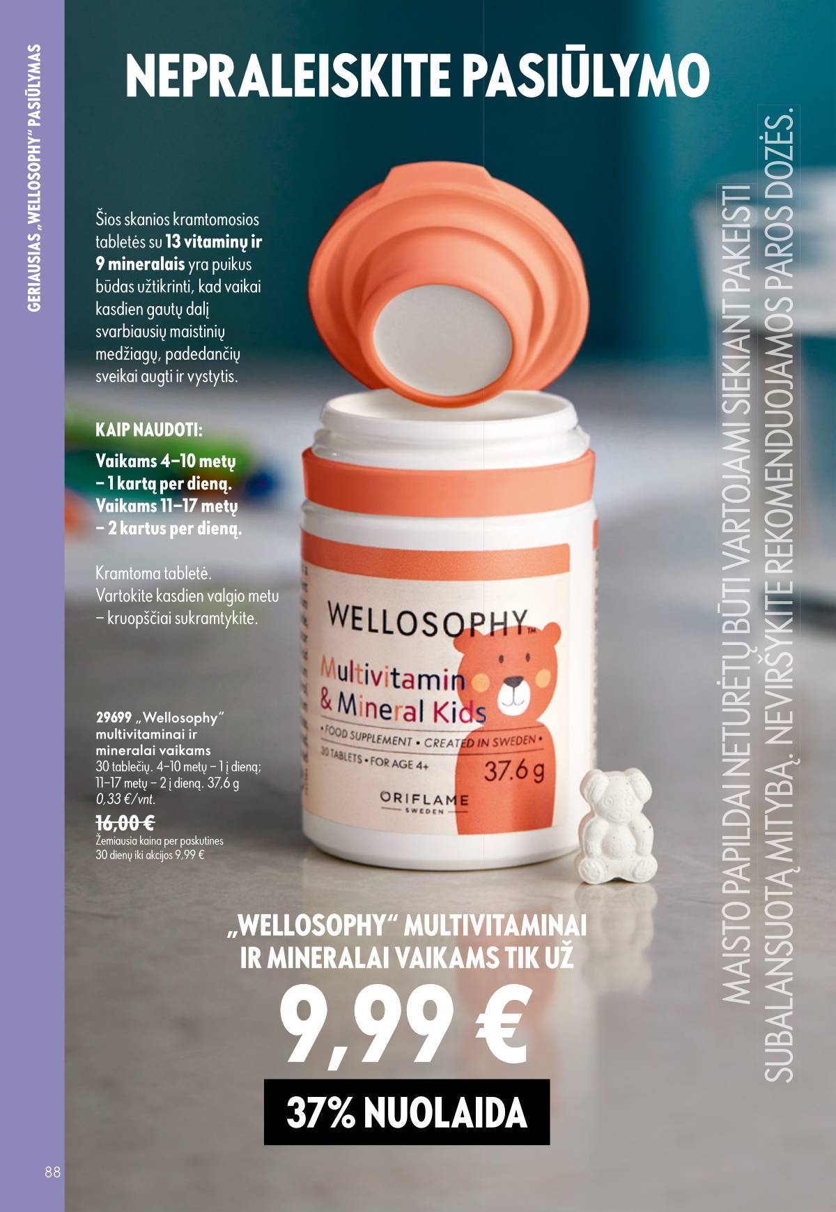 Oriflame - Oriflame akcijų katalogas 88 puslapis