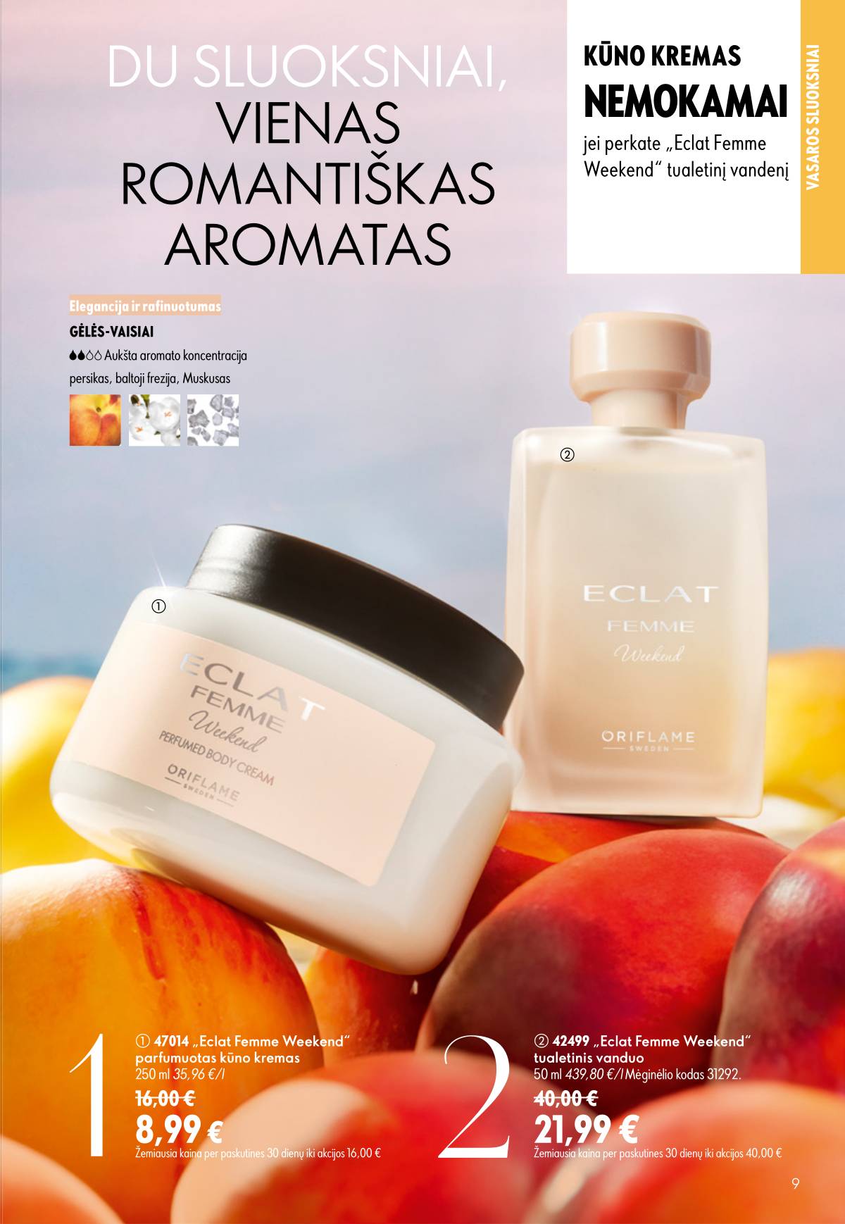 Oriflame - Oriflame akcijų katalogas 9 puslapis