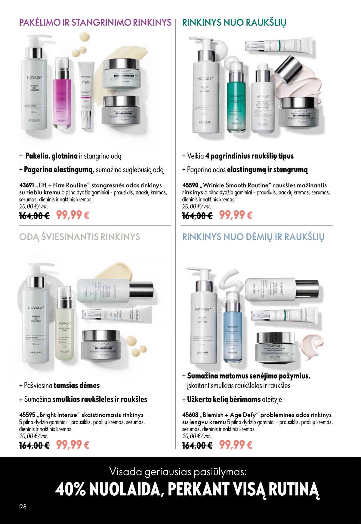 Oriflame - Oriflame akcijų katalogas 98 puslapis