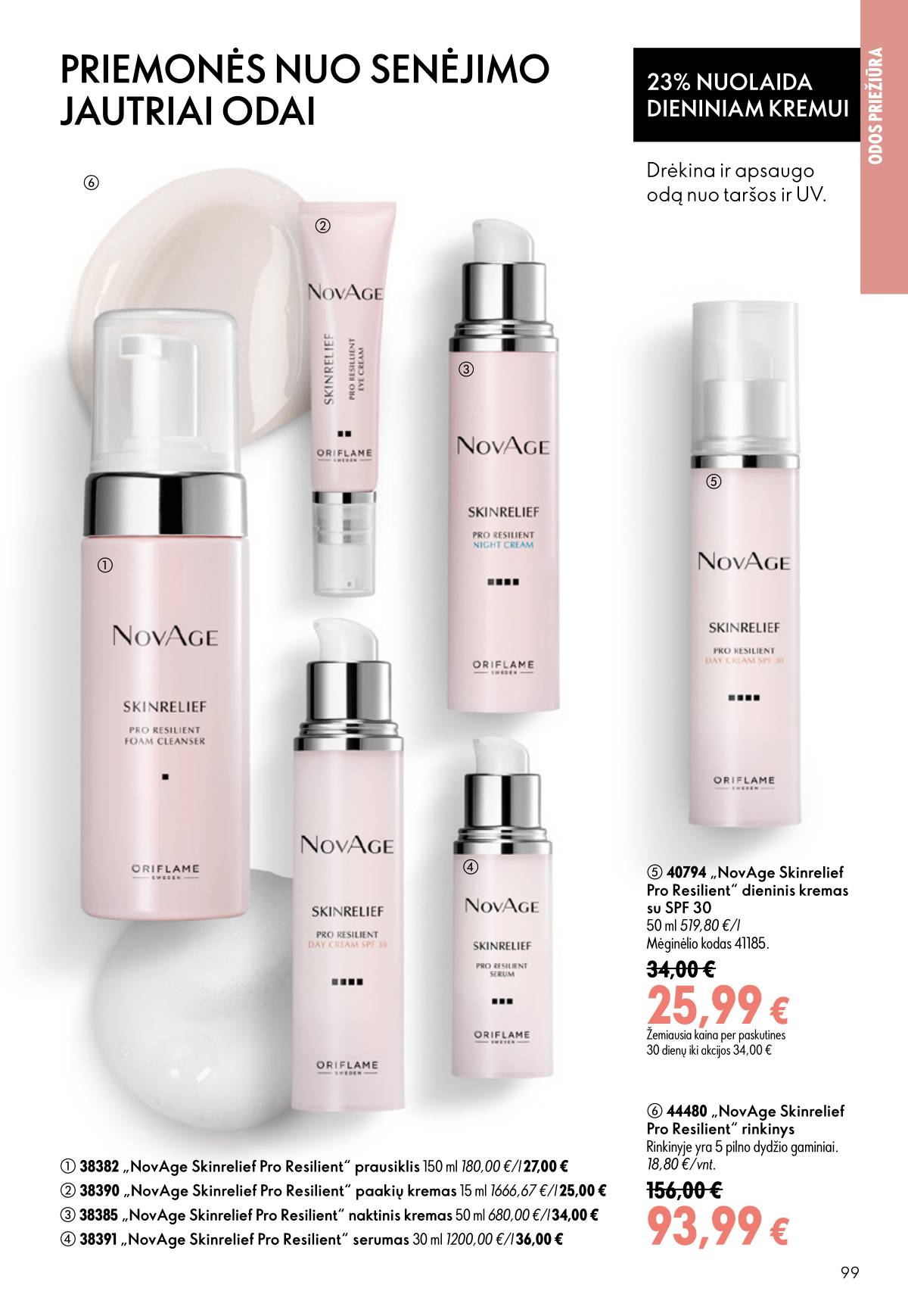 Oriflame - Oriflame akcijų katalogas 99 puslapis