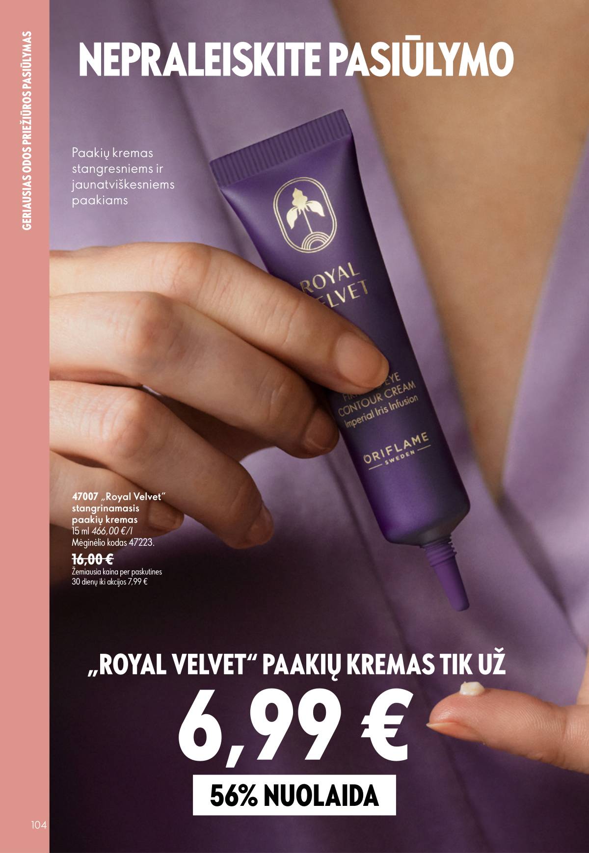 Oriflame - Oriflame kaltalogas | 2026-07-15 - 2026-08-04 104 puslapis