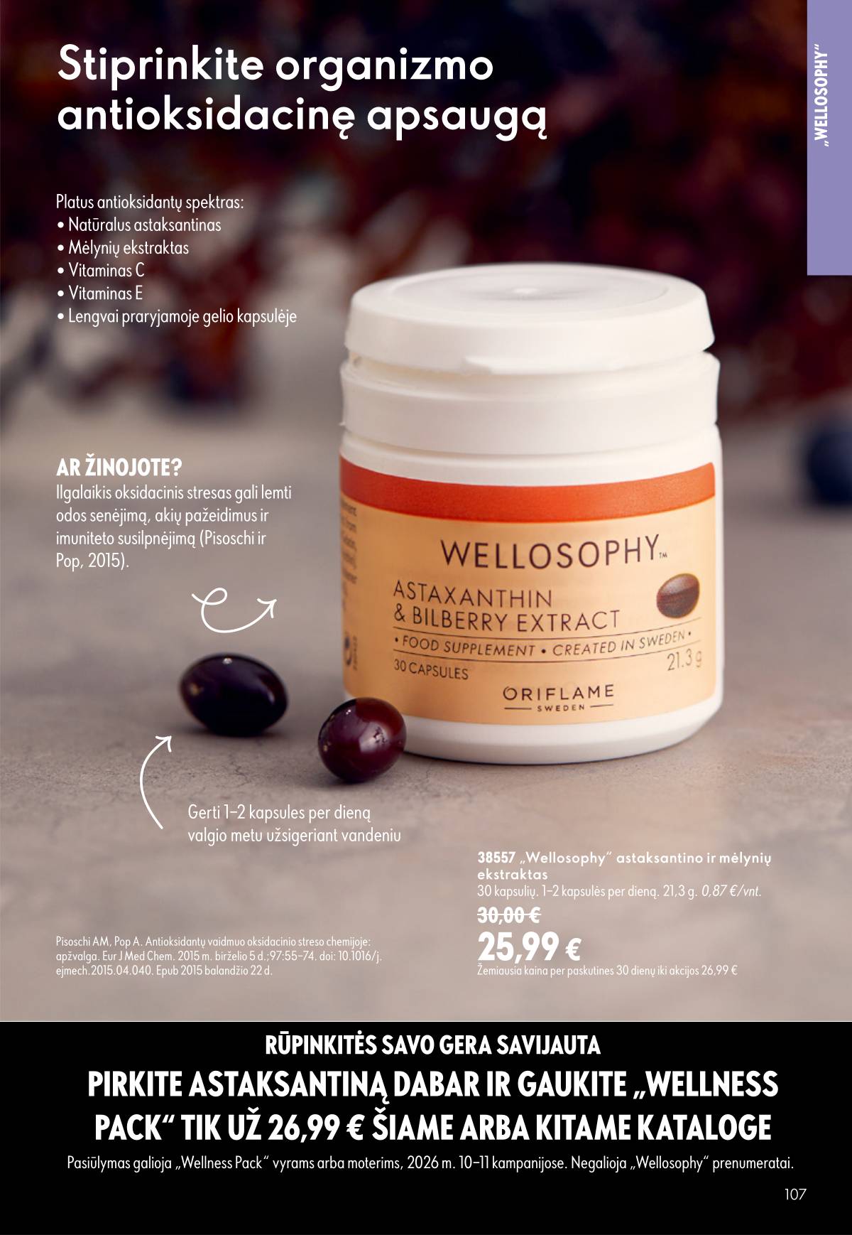 Oriflame - Oriflame kaltalogas | 2026-07-15 - 2026-08-04 107 puslapis
