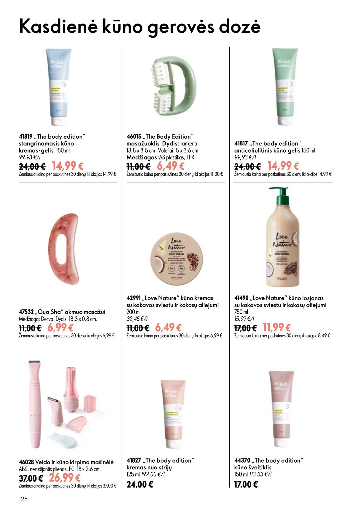Oriflame - Oriflame kaltalogas | 2026-07-15 - 2026-08-04 128 puslapis