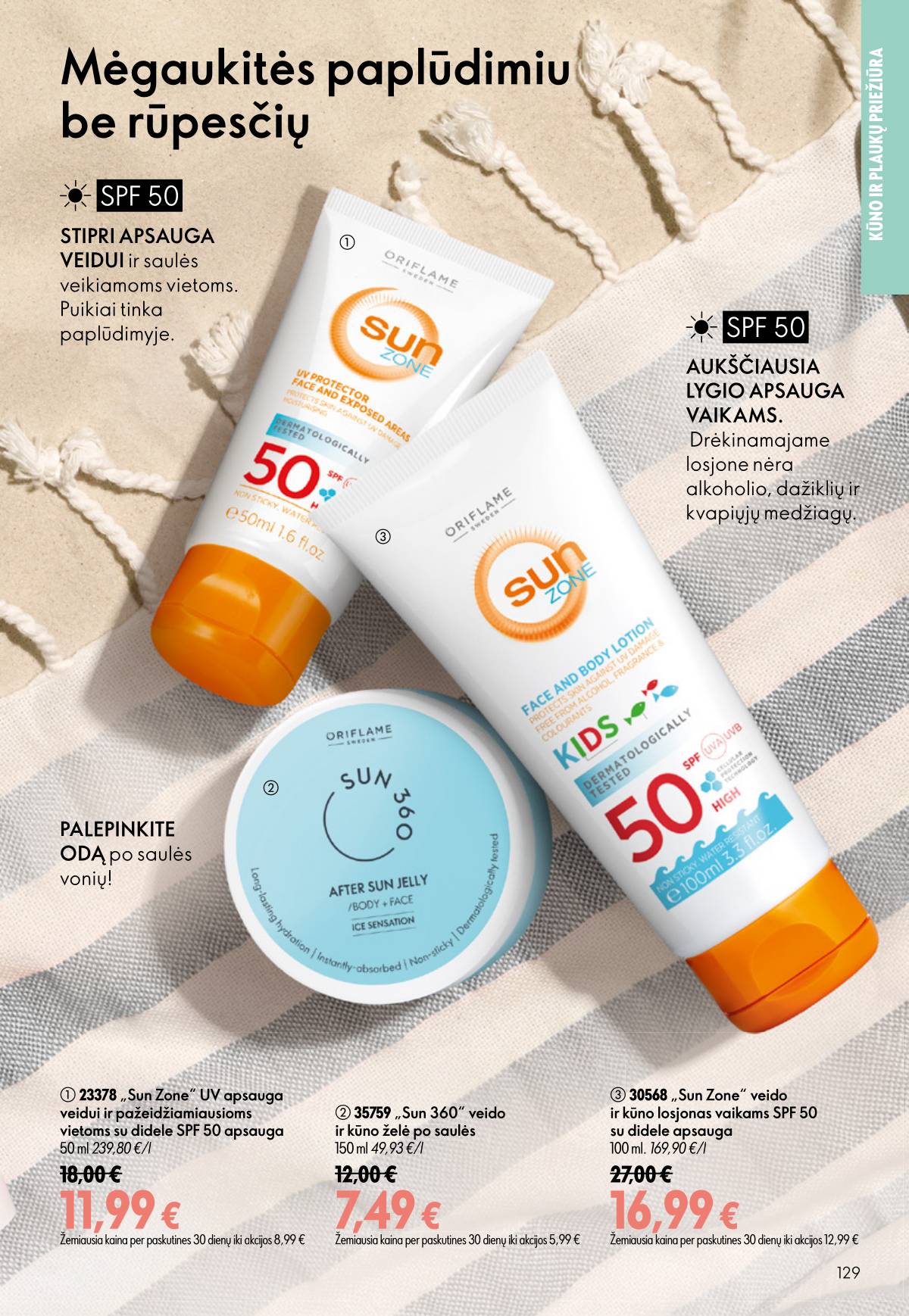 Oriflame - Oriflame kaltalogas | 2026-07-15 - 2026-08-04 129 puslapis