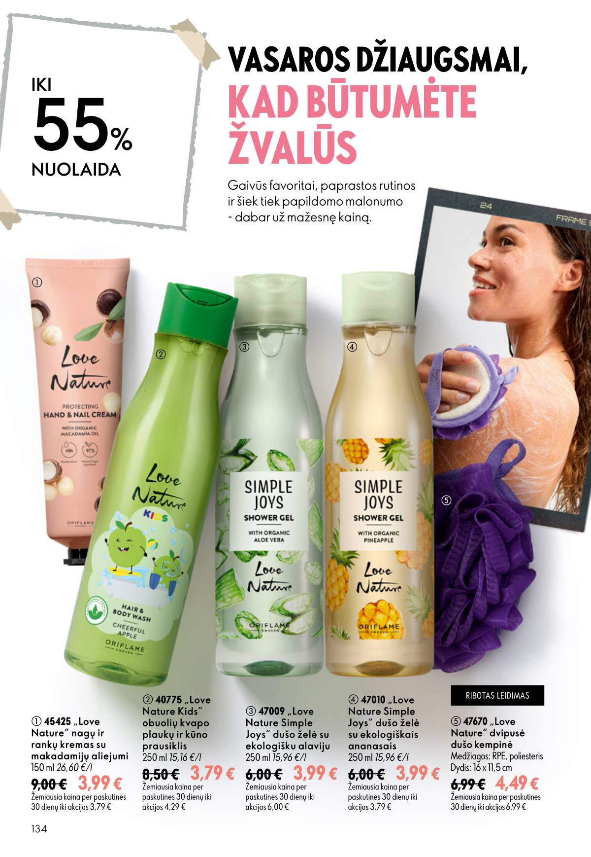 Oriflame - Oriflame kaltalogas | 2026-07-15 - 2026-08-04 134 puslapis