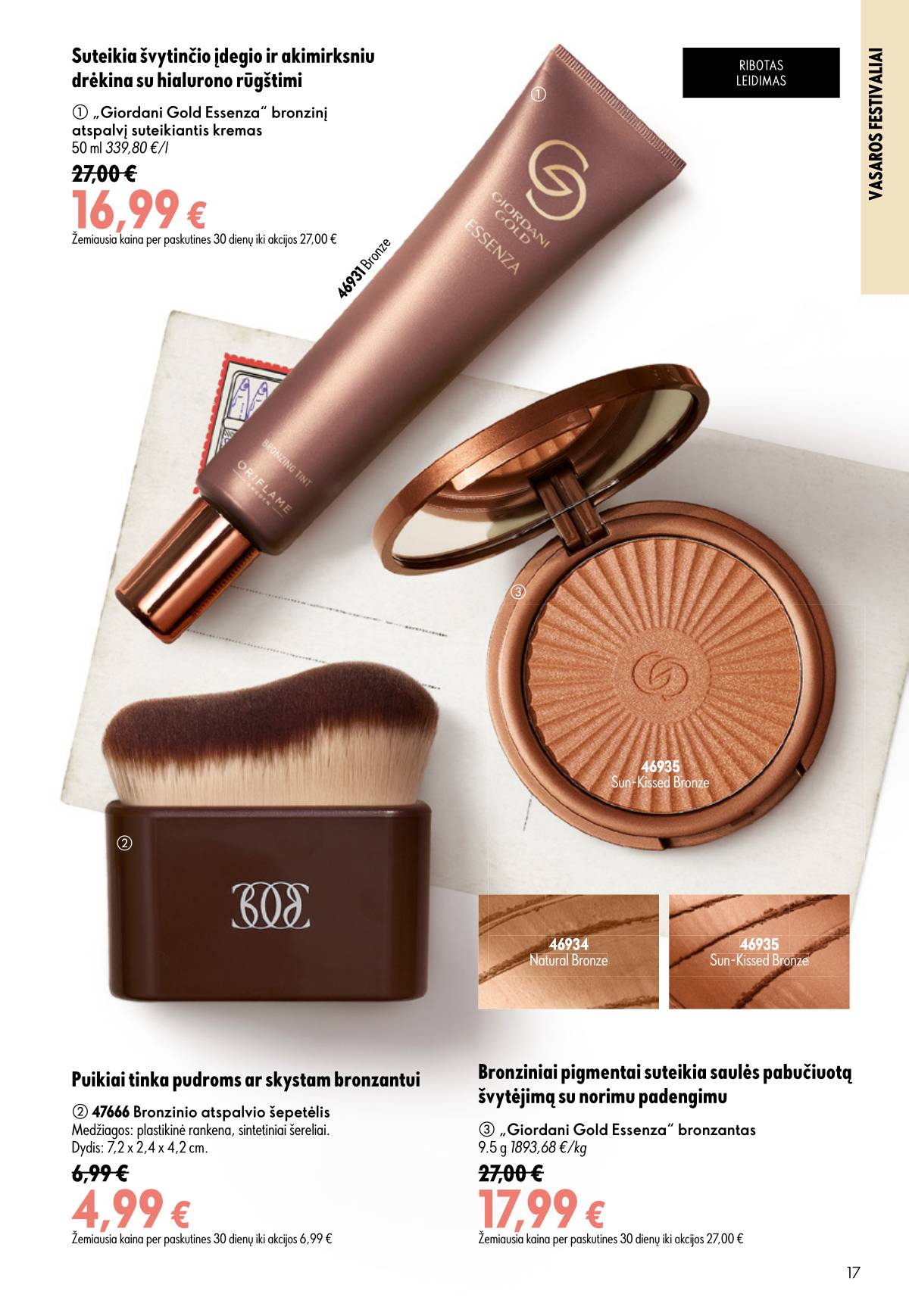 Oriflame - Oriflame kaltalogas | 2026-07-15 - 2026-08-04 17 puslapis