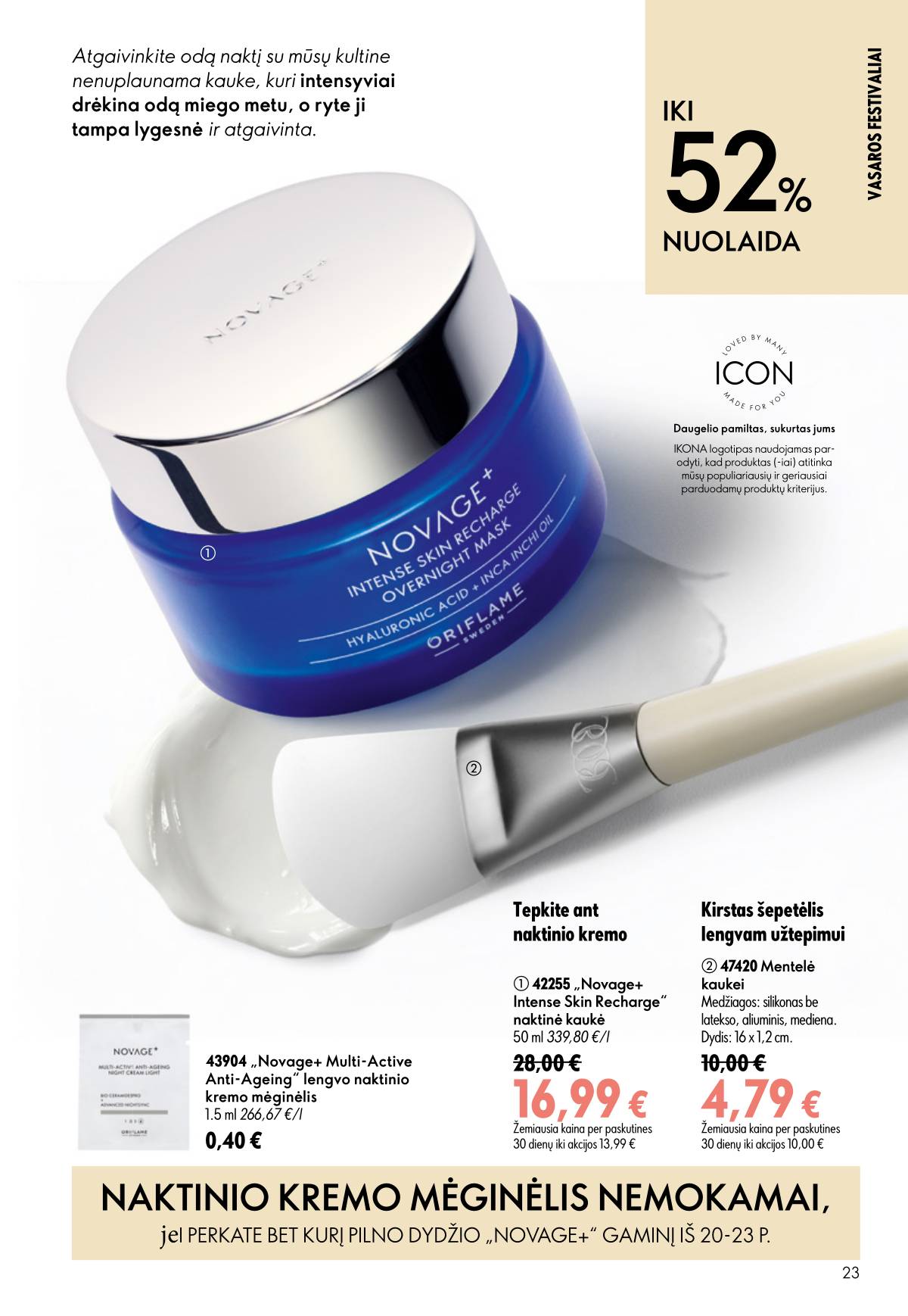 Oriflame - Oriflame kaltalogas | 2026-07-15 - 2026-08-04 23 puslapis