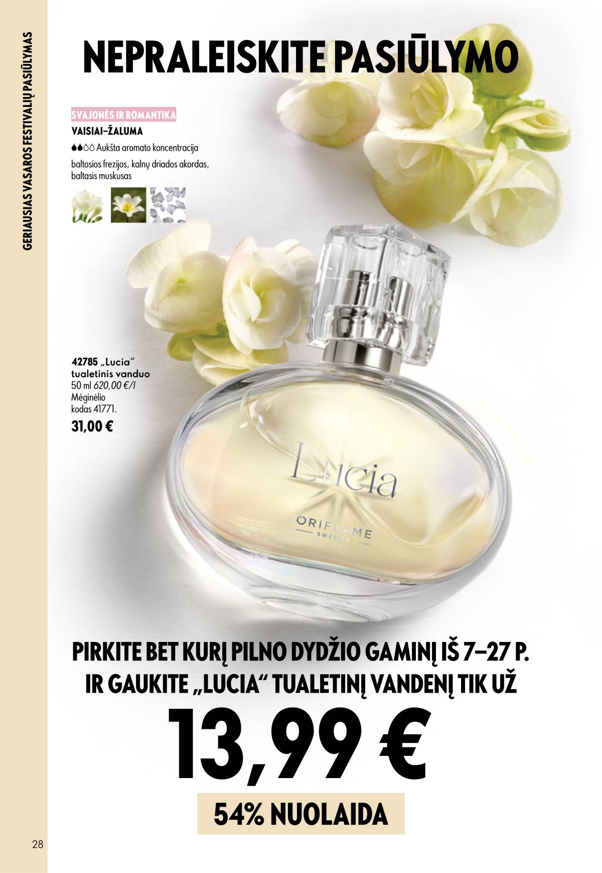Oriflame - Oriflame kaltalogas | 2026-07-15 - 2026-08-04 28 puslapis