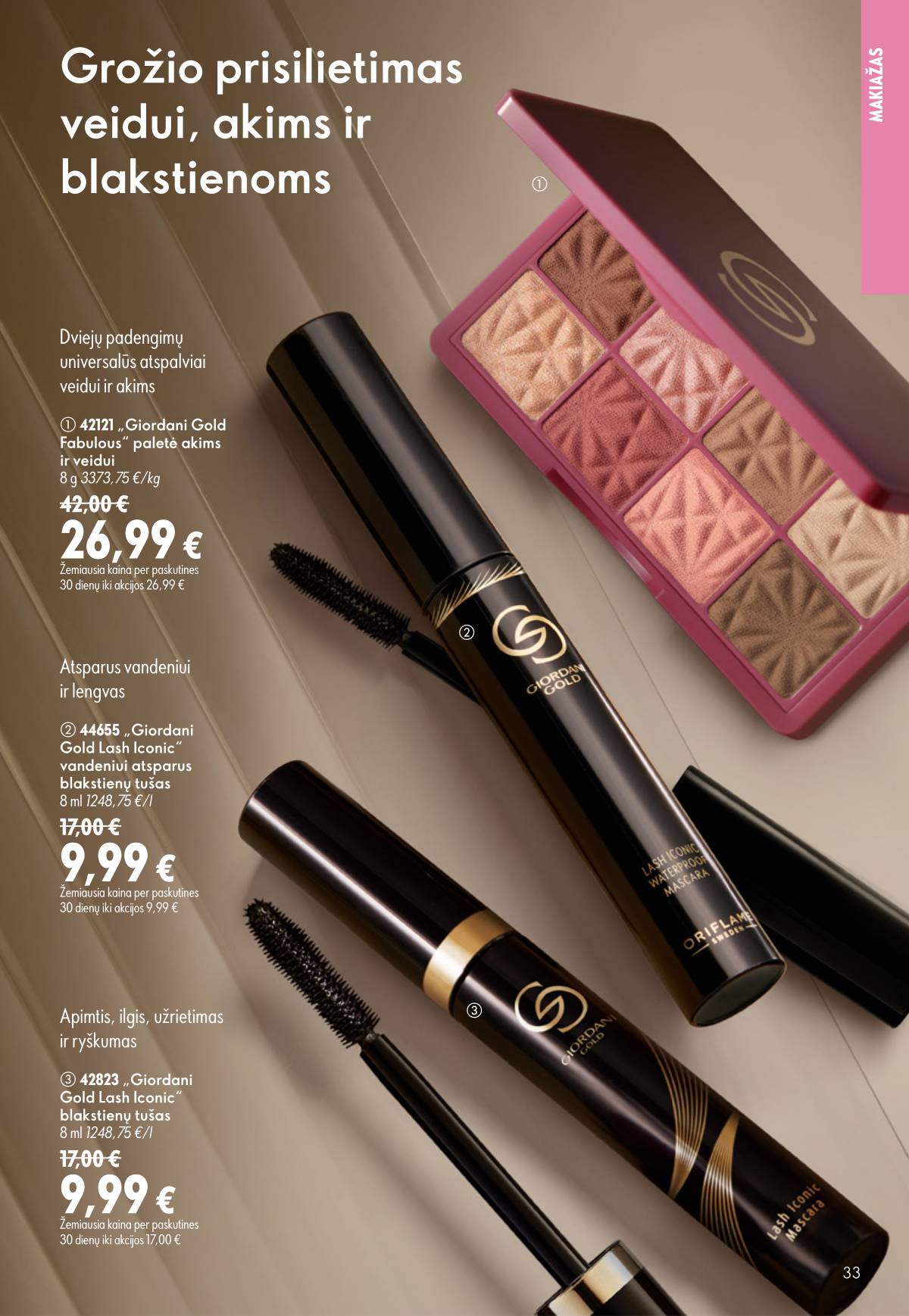 Oriflame - Oriflame kaltalogas | 2026-07-15 - 2026-08-04 33 puslapis