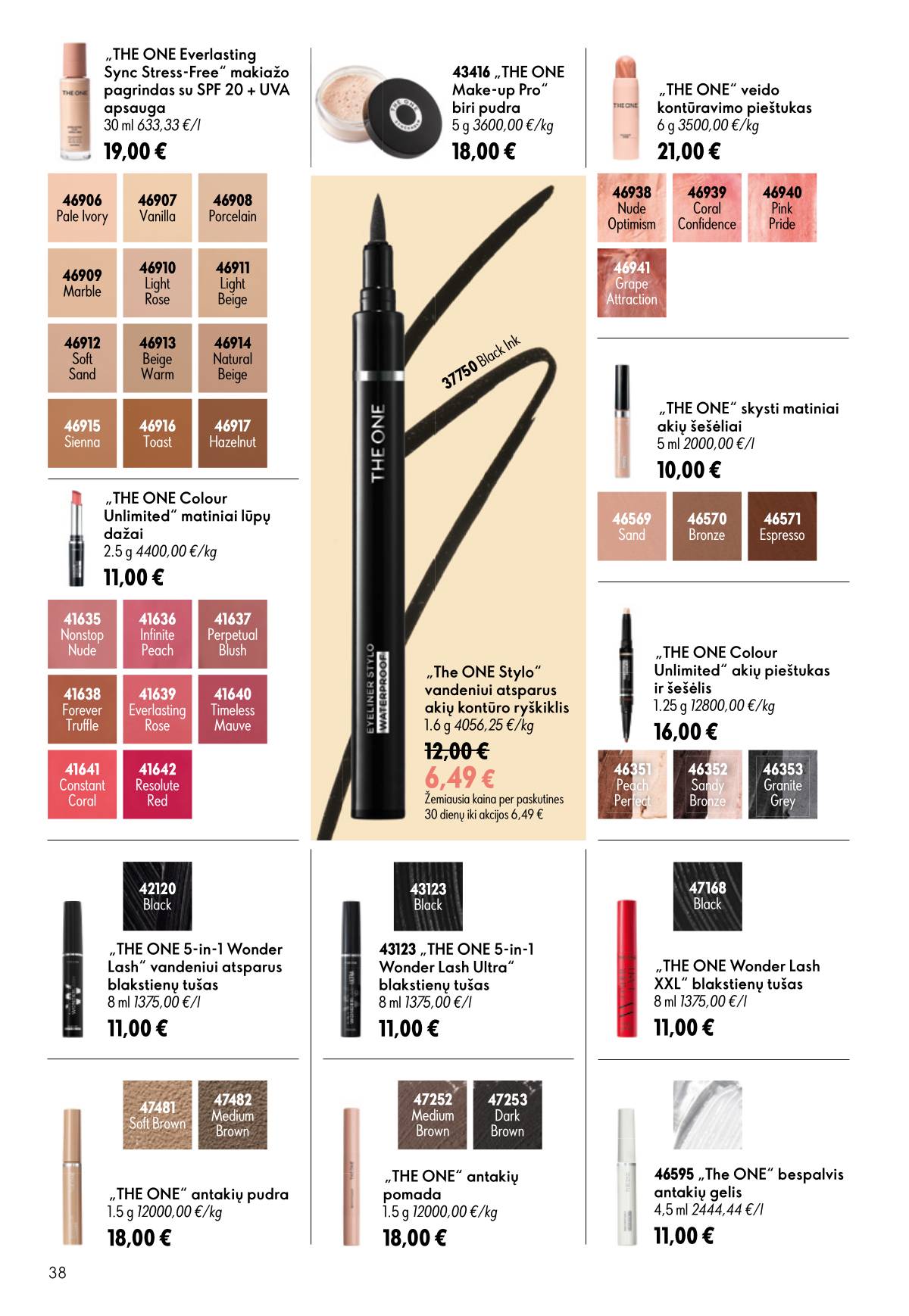 Oriflame - Oriflame kaltalogas | 2026-07-15 - 2026-08-04 38 puslapis