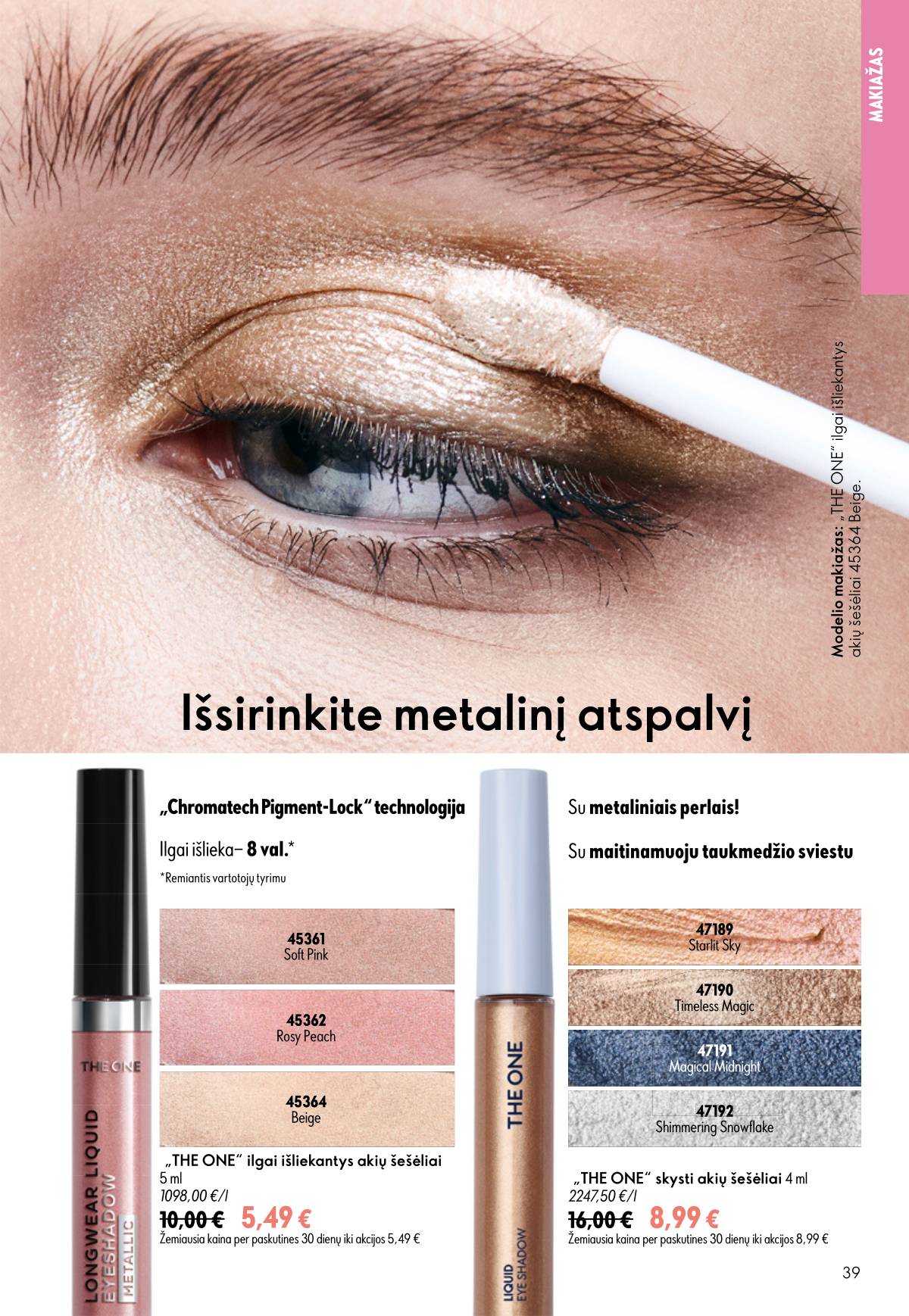 Oriflame - Oriflame kaltalogas | 2026-07-15 - 2026-08-04 39 puslapis