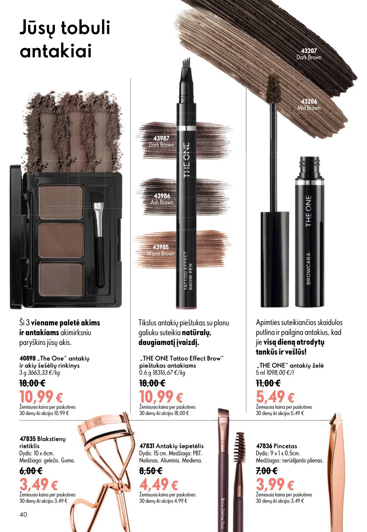 Oriflame - Oriflame kaltalogas | 2026-07-15 - 2026-08-04 40 puslapis