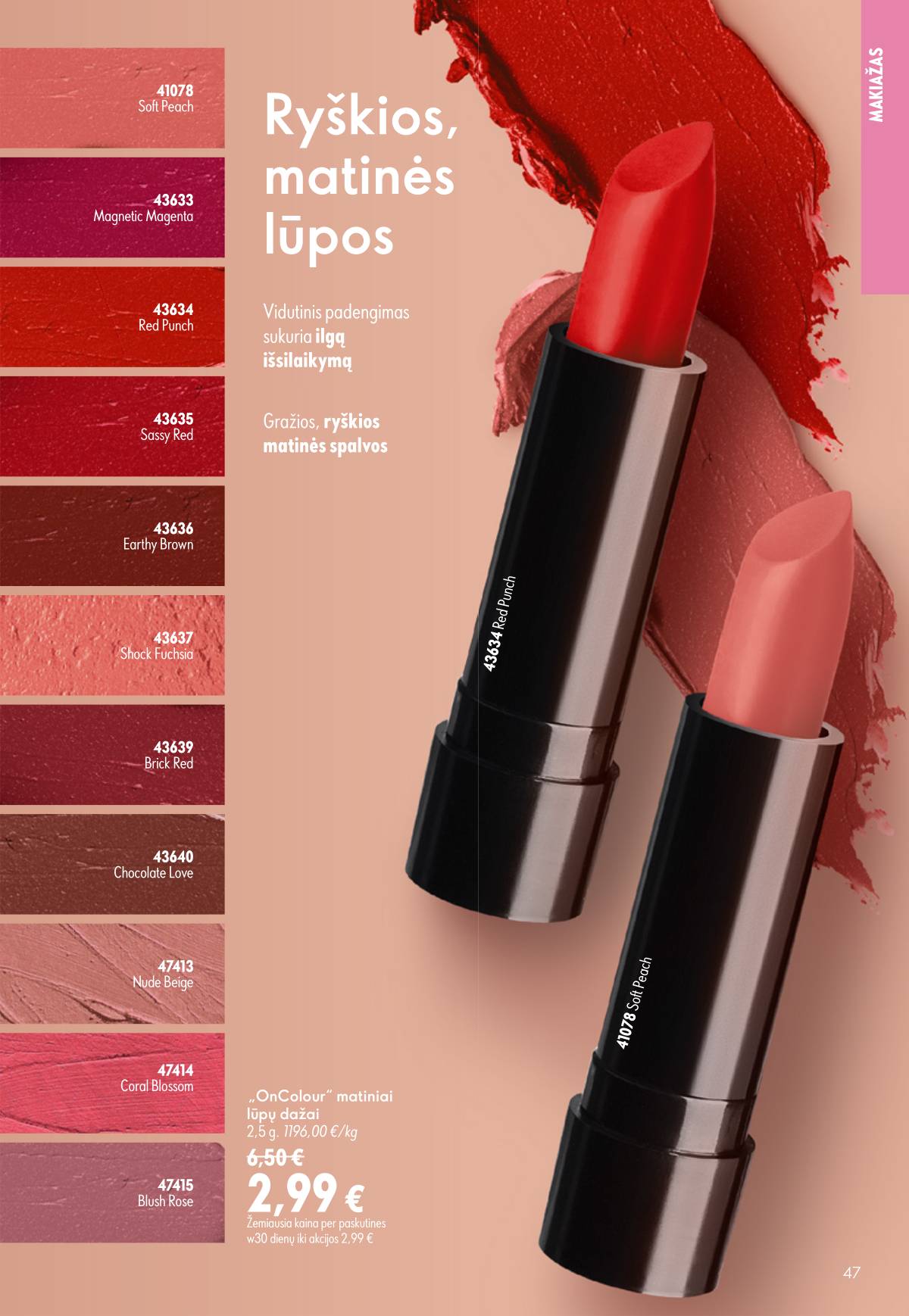 Oriflame - Oriflame kaltalogas | 2026-07-15 - 2026-08-04 47 puslapis