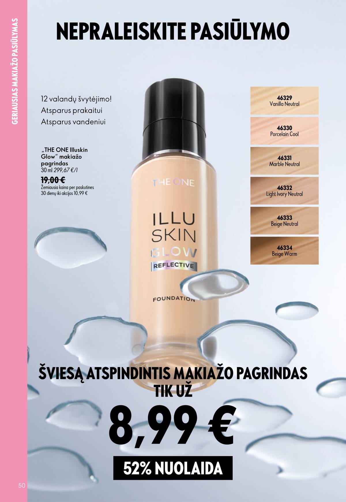 Oriflame - Oriflame kaltalogas | 2026-07-15 - 2026-08-04 50 puslapis
