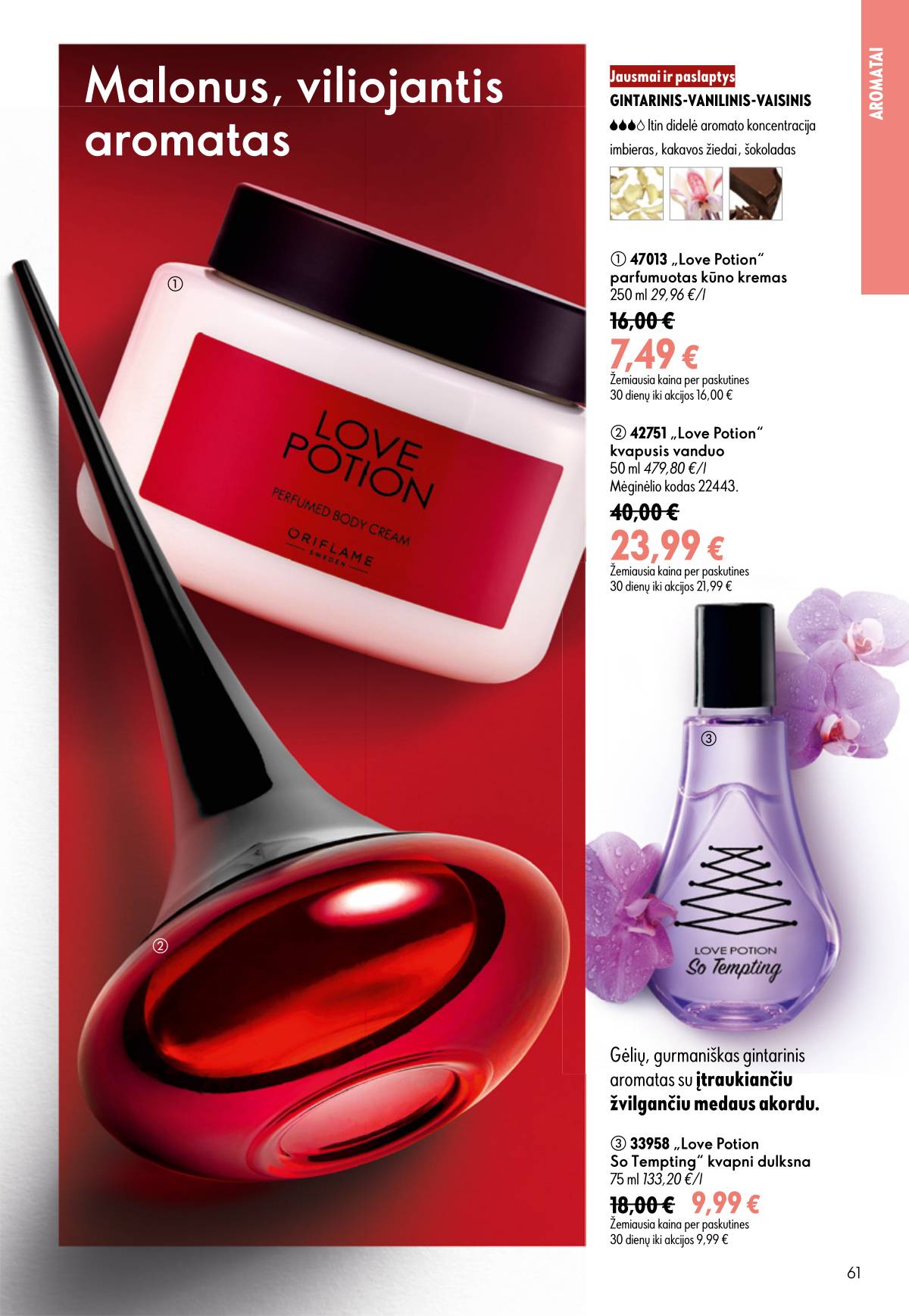Oriflame - Oriflame kaltalogas | 2026-07-15 - 2026-08-04 61 puslapis
