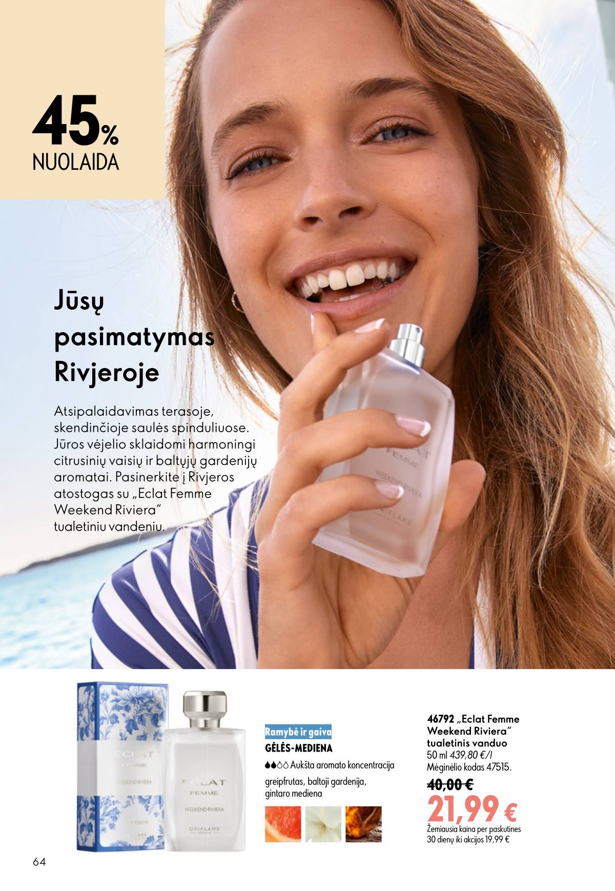Oriflame - Oriflame kaltalogas | 2026-07-15 - 2026-08-04 64 puslapis