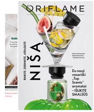 Oriflame - Oriflame akcijų katalogas 2026-08-05 – 2026-08-25