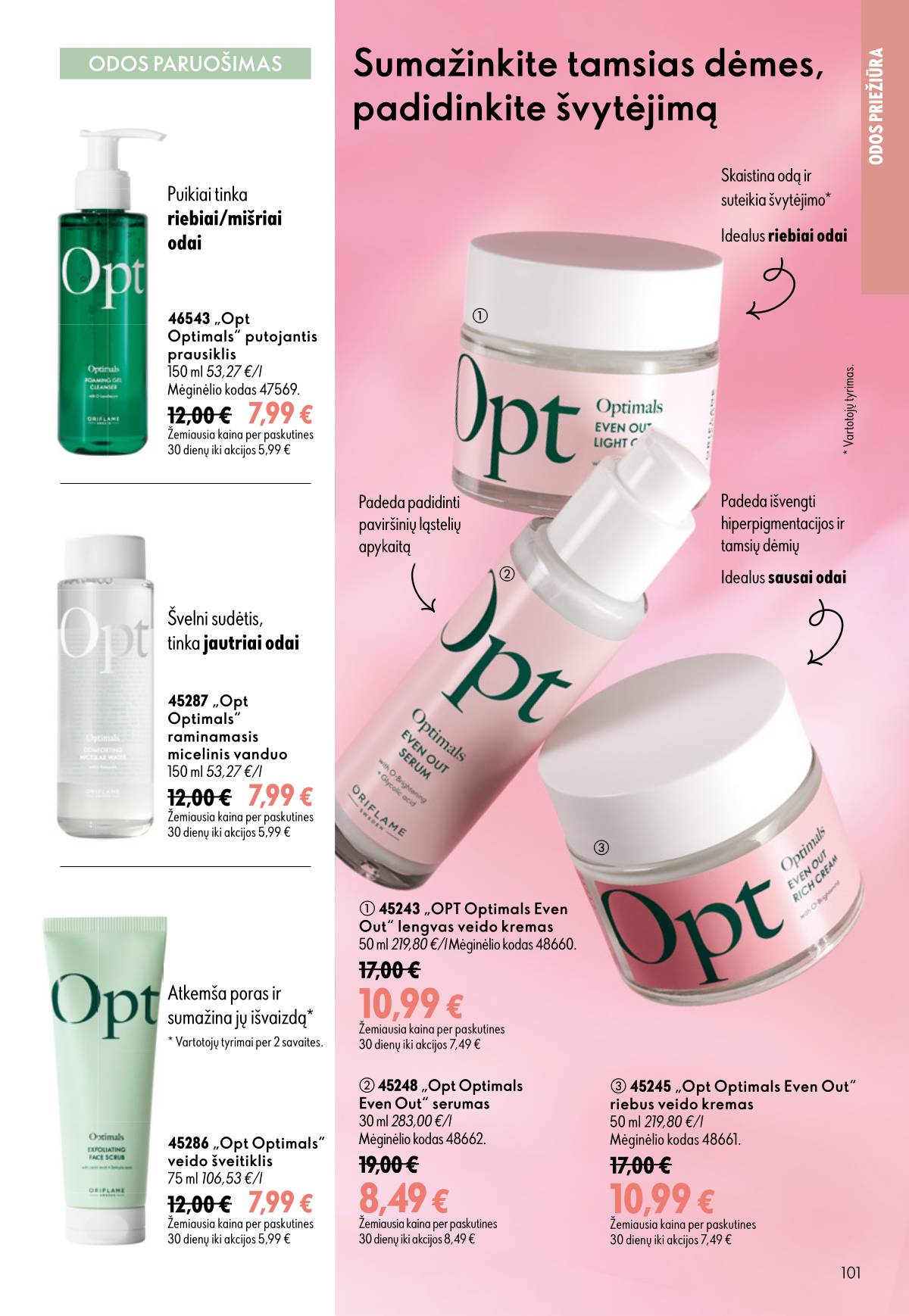 Oriflame - Oriflame akcijų katalogas 101 puslapis